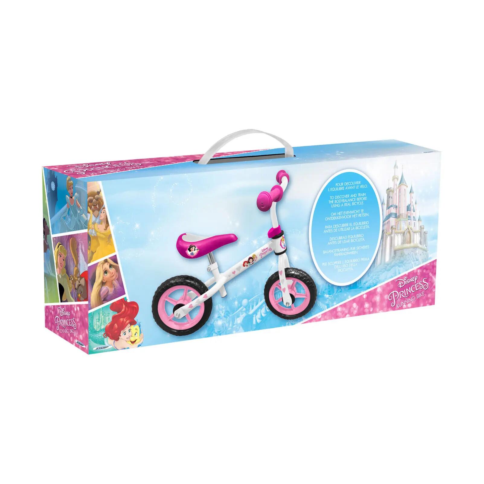 Bici senza pedali 10" Disney Princess 2-4 anni Bianco 3/4