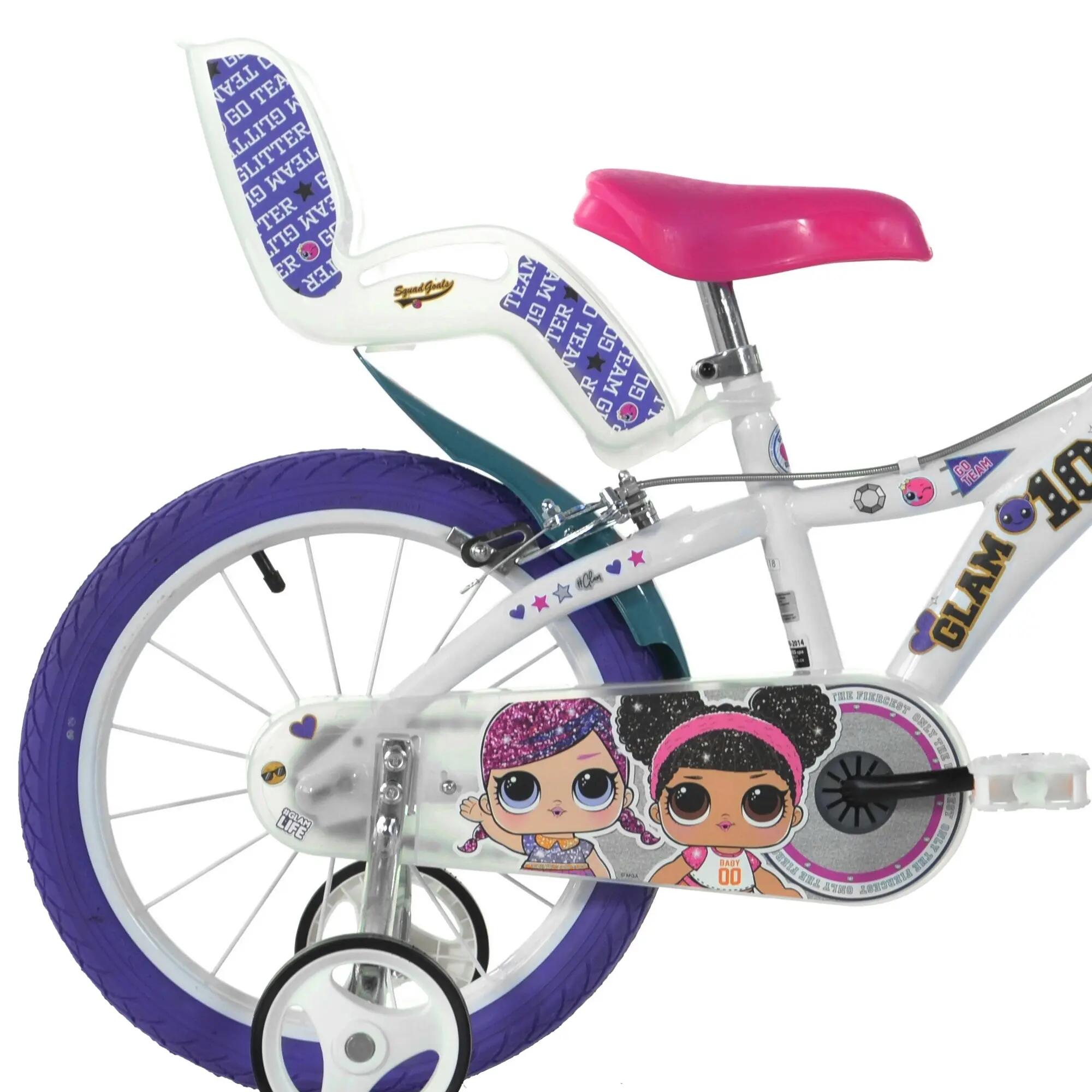 Velo Enfant 14 Pouces 4-6 Ans LOL Surprise 2/4
