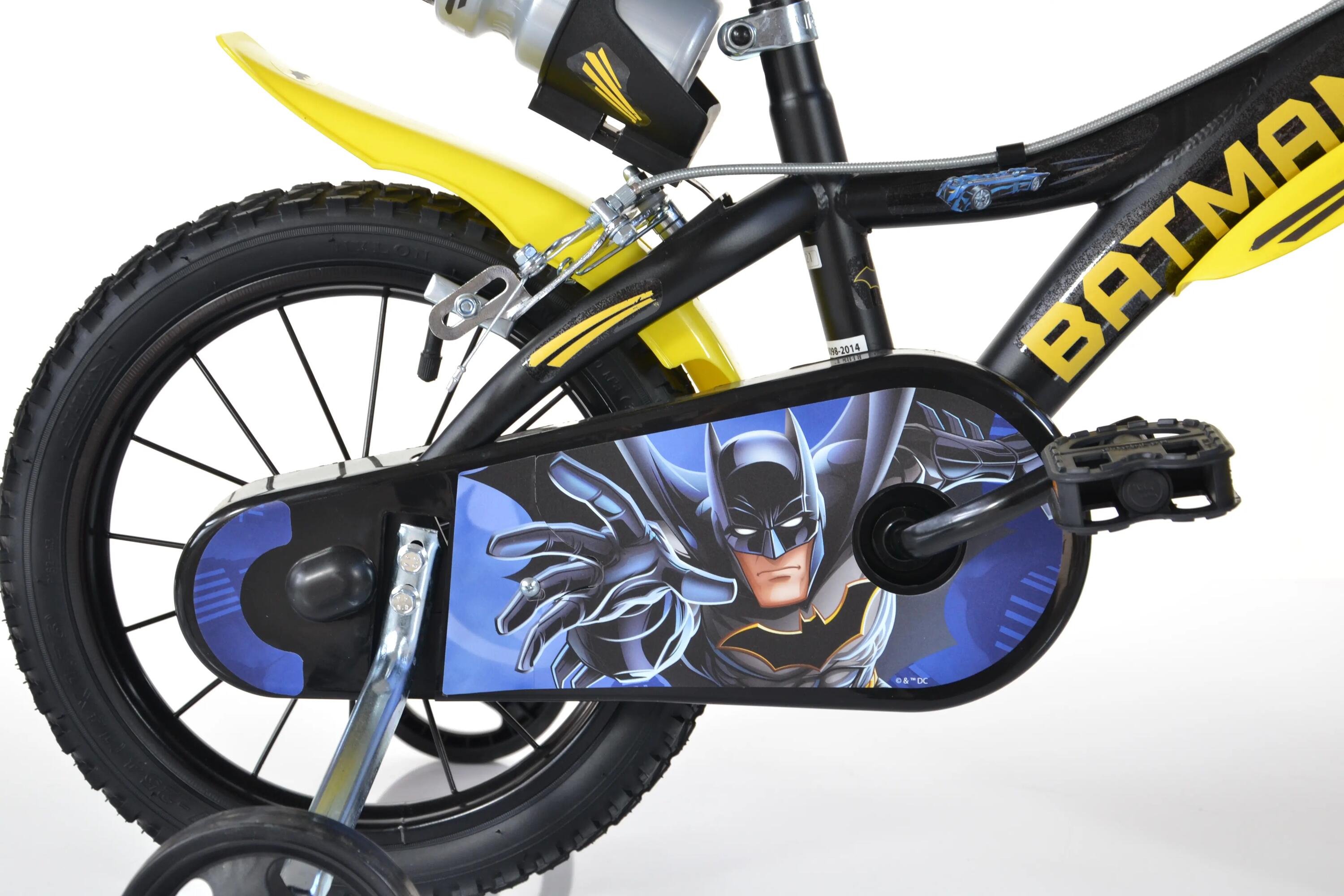 Vélo Enfant 14 Pouces 4-6 Ans Batman 4/4