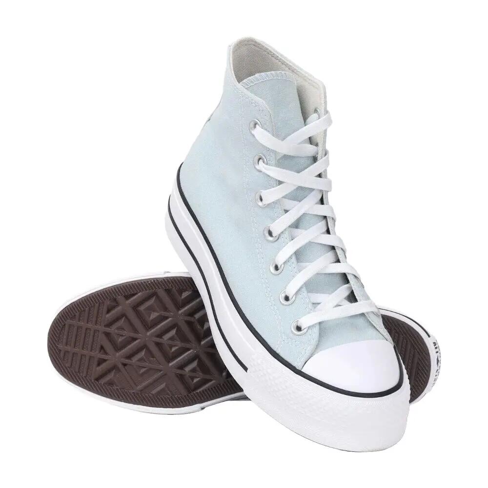 Zapatillas Converse Azules de Plataforma Chuck Taylor All Star Platform Cómoda 2/5