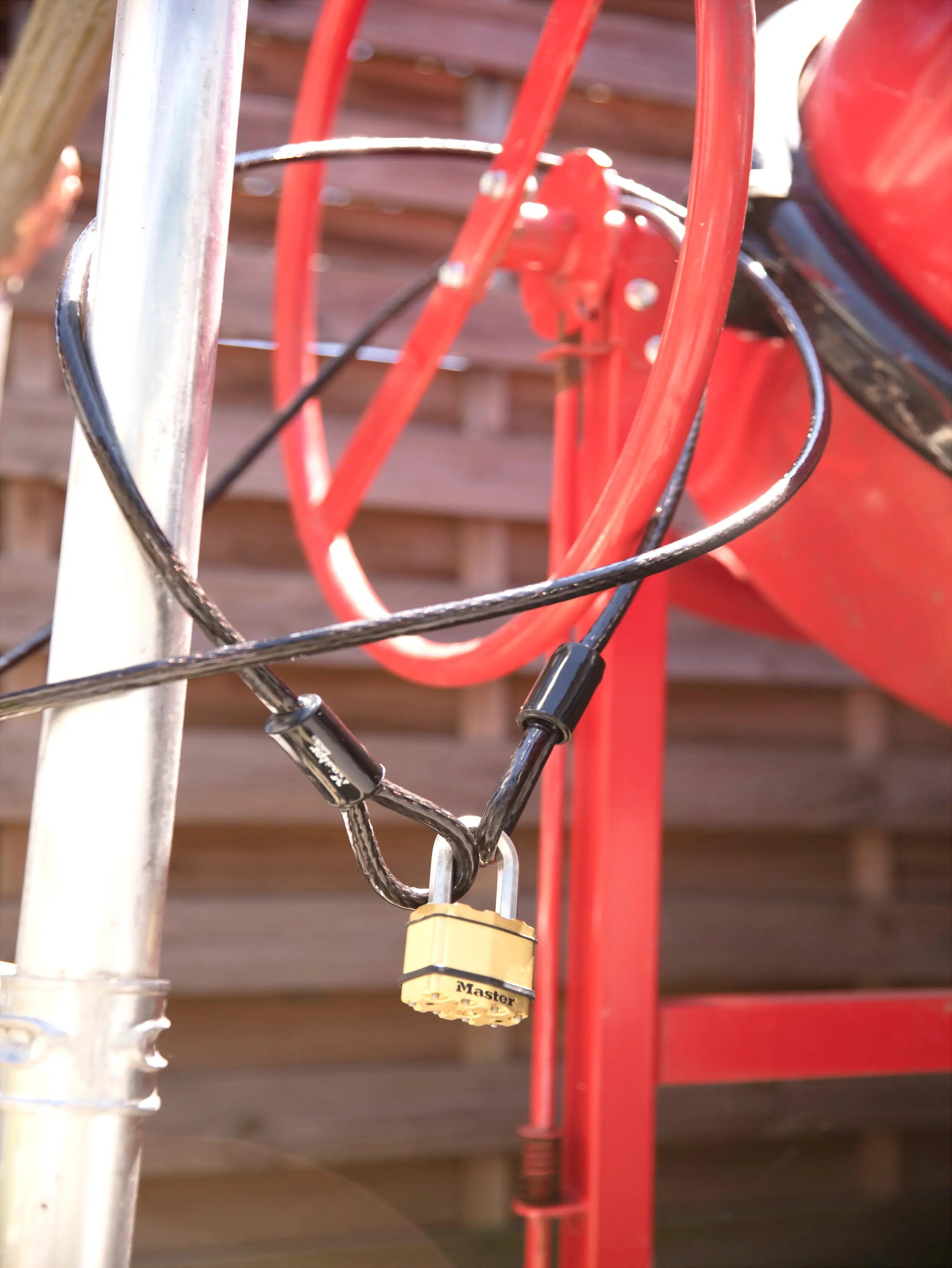 72EURD Câble Antivol avec deux Boucles, 4,5 m 2/2