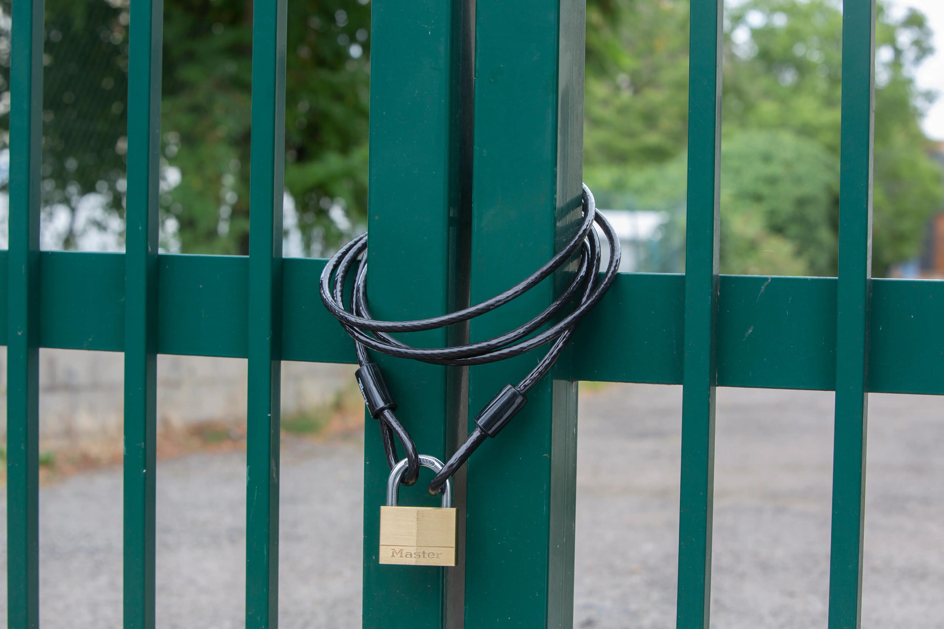 160EURD Cadenas à Clé en Laiton, Doré, 8,2 x 6 x 1,4 cm 2/2