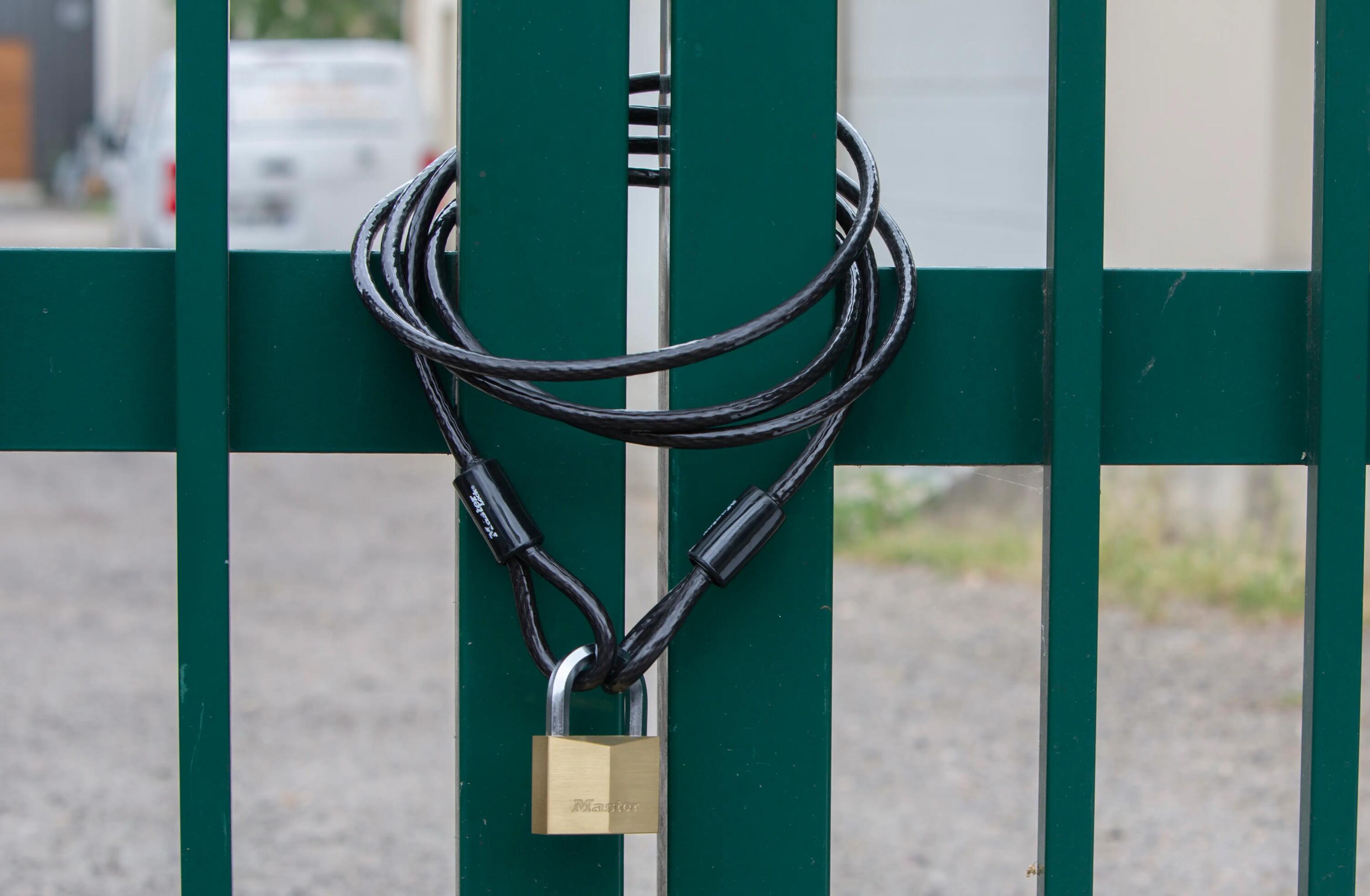 1165EURD Cadenas à Clé en Laiton Massif et Anse Hexagonale 3/3