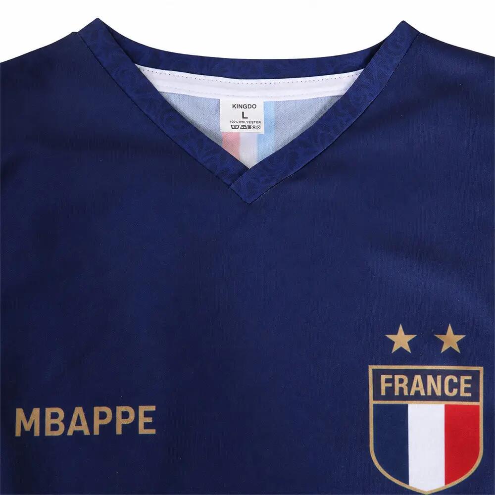 Frankrijk Voetbaltenue Mbappe Thuis - Kind en Volwassenen 4/5