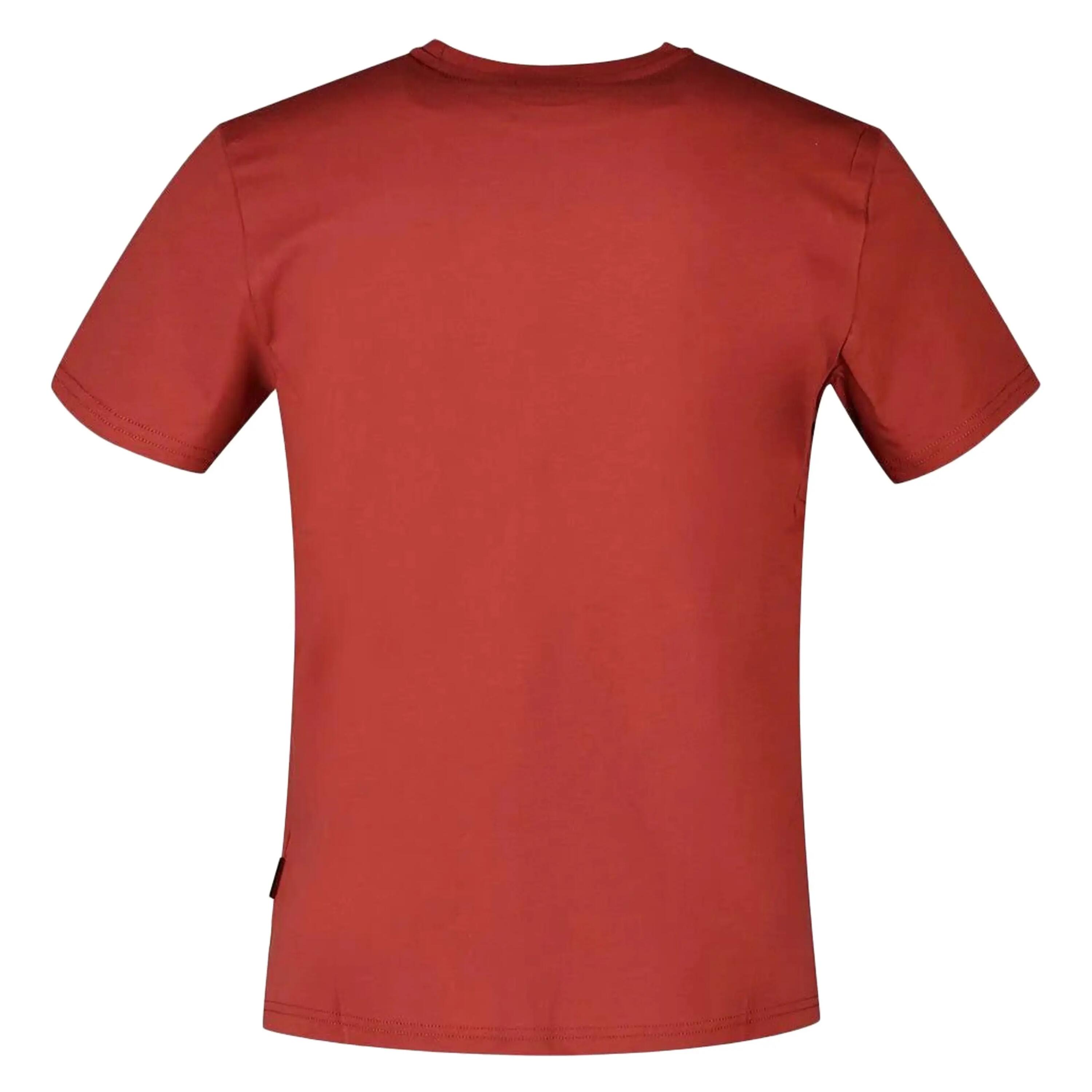 t-shirt - casual - uomo - slim, cotone - blu 2/4