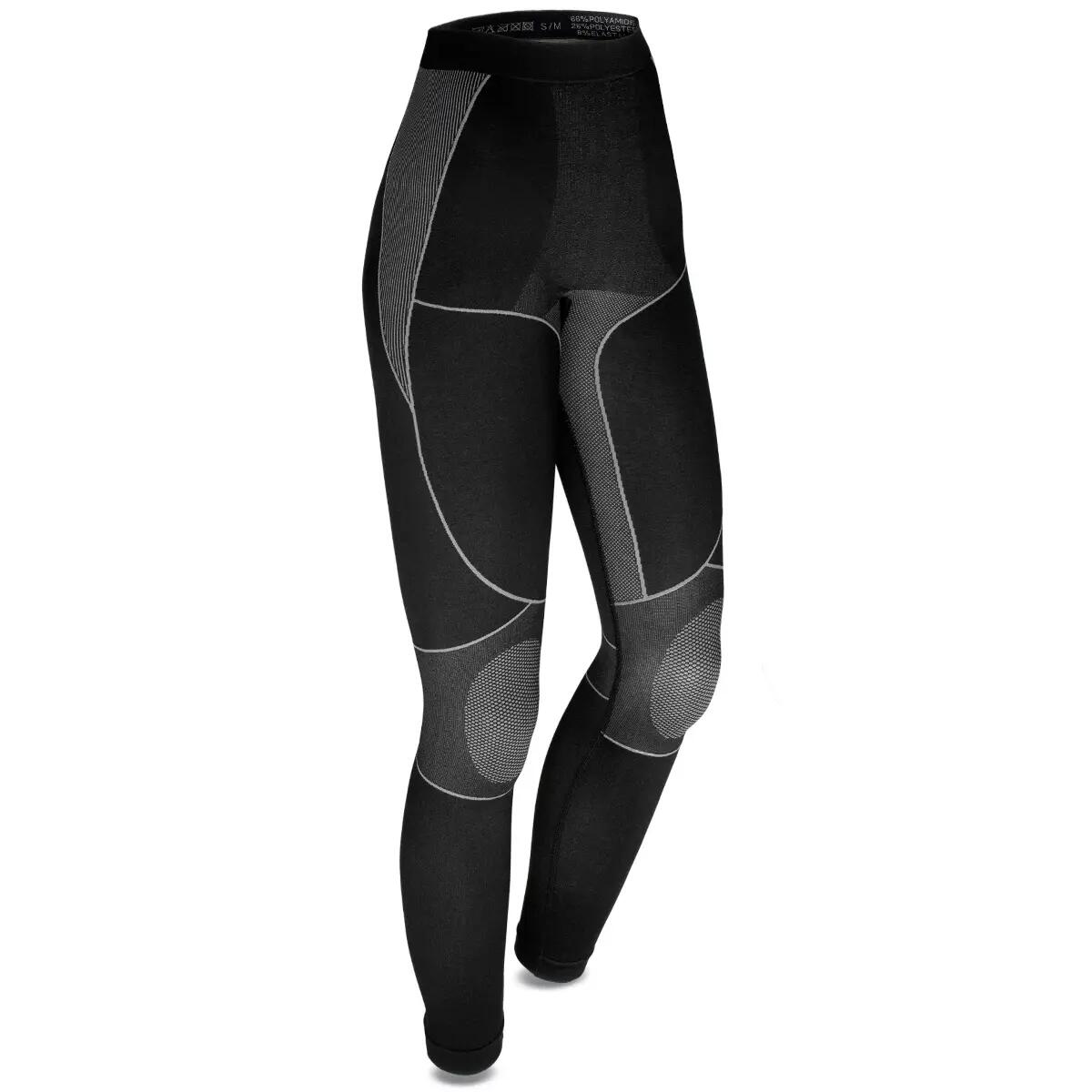 Black Snake Damen Seamless Funktionswäsche-Set - L/XL Schwarz/Grau 5/11