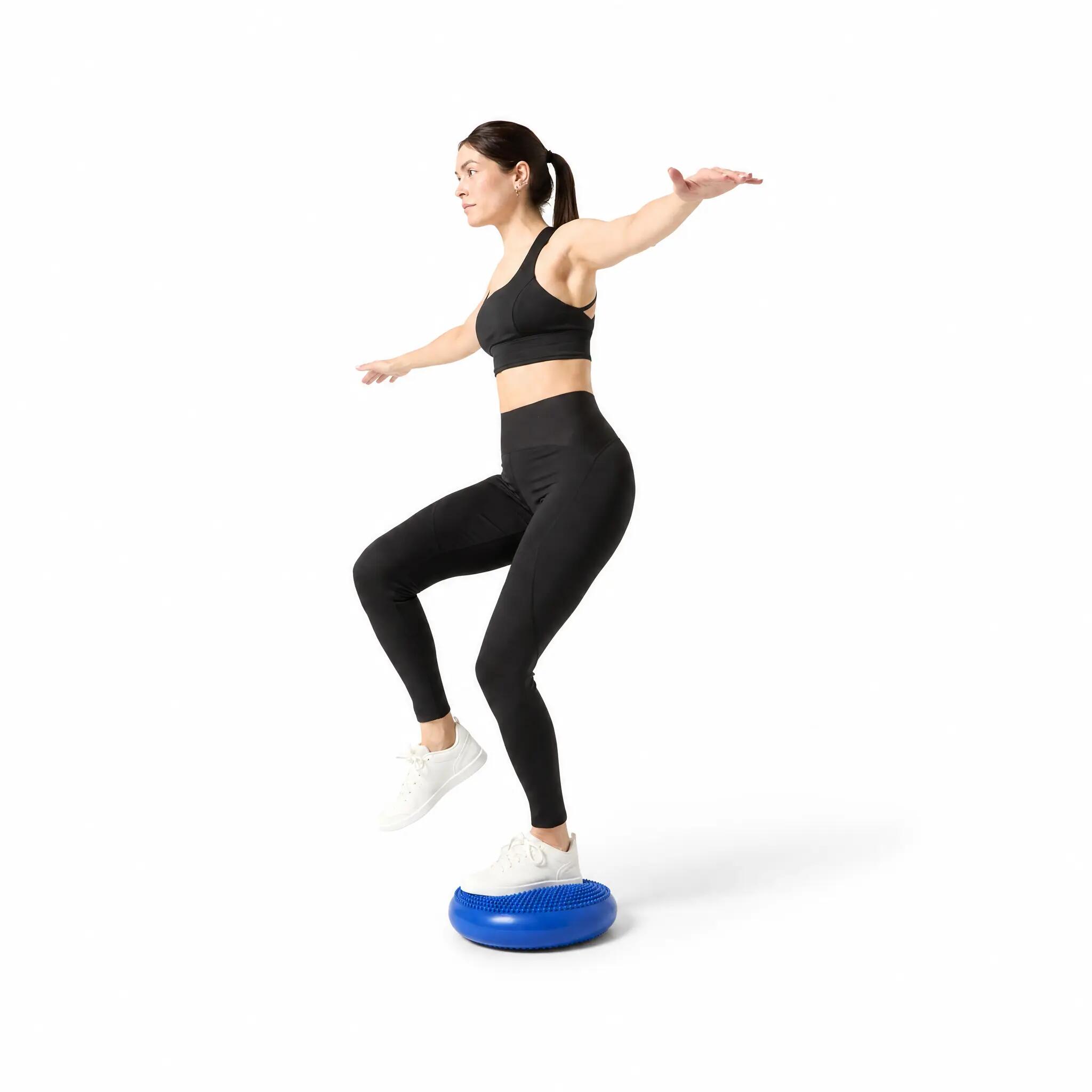 Cojín de Equilibrio con Bomba PVC EQUILIBRIUM INDIGO 33 cm Azul 3/5