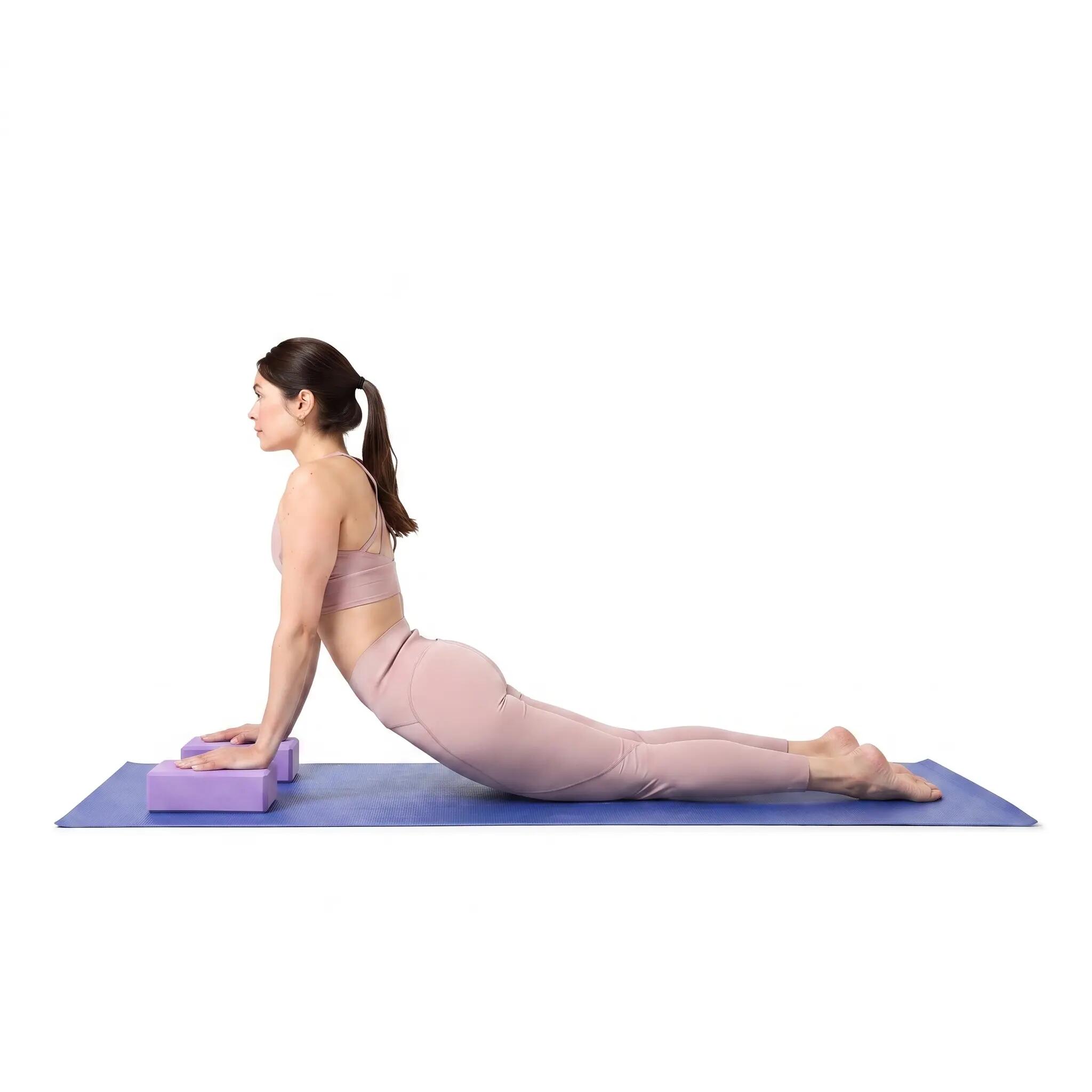 Yogablok INDIGO 22,8х15,2х7,6 cm 4/5