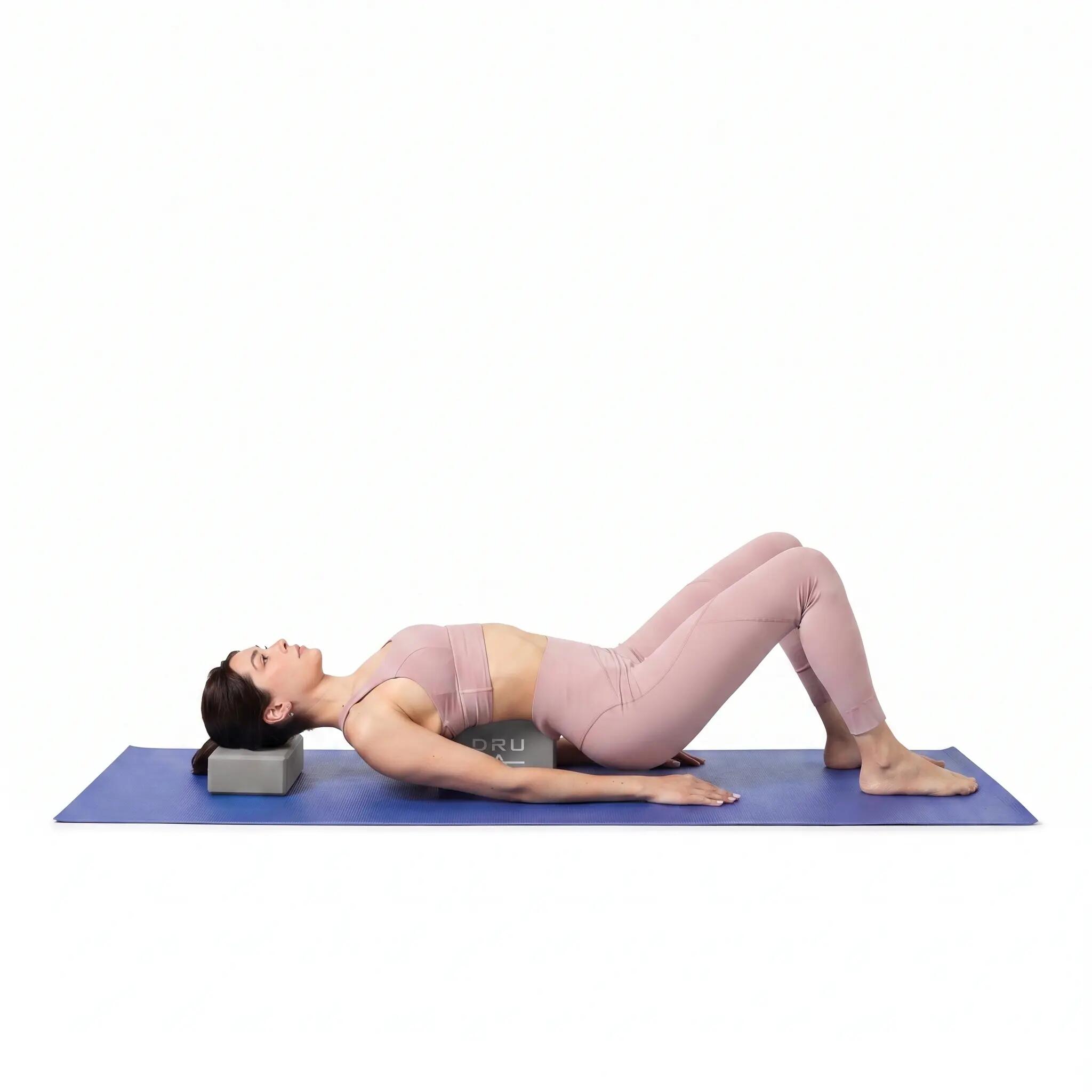 Yogablok INDIGO 22,8х15,2х7,6 cm 3/6