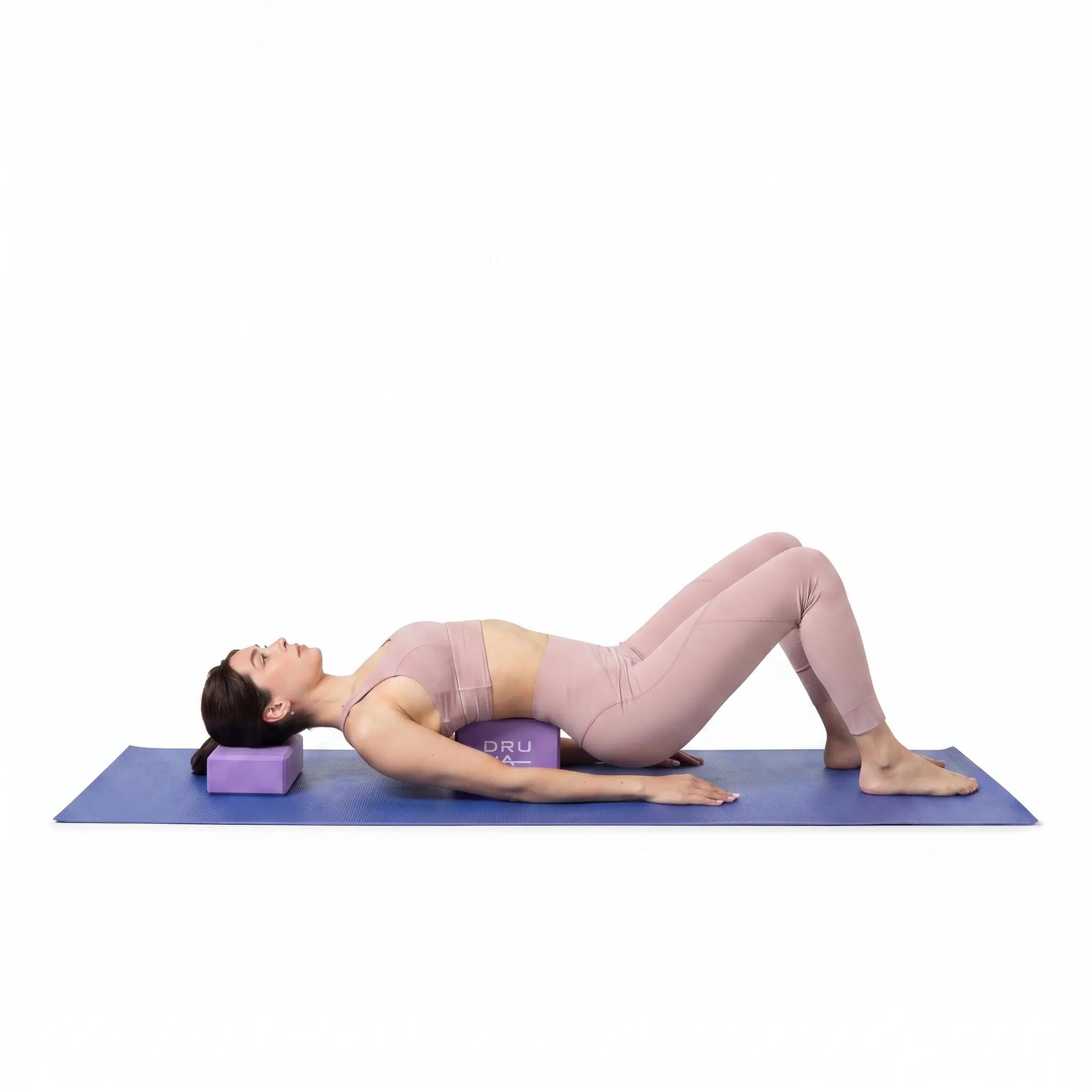 Yogablok INDIGO 22,8х15,2х7,6 cm 3/5