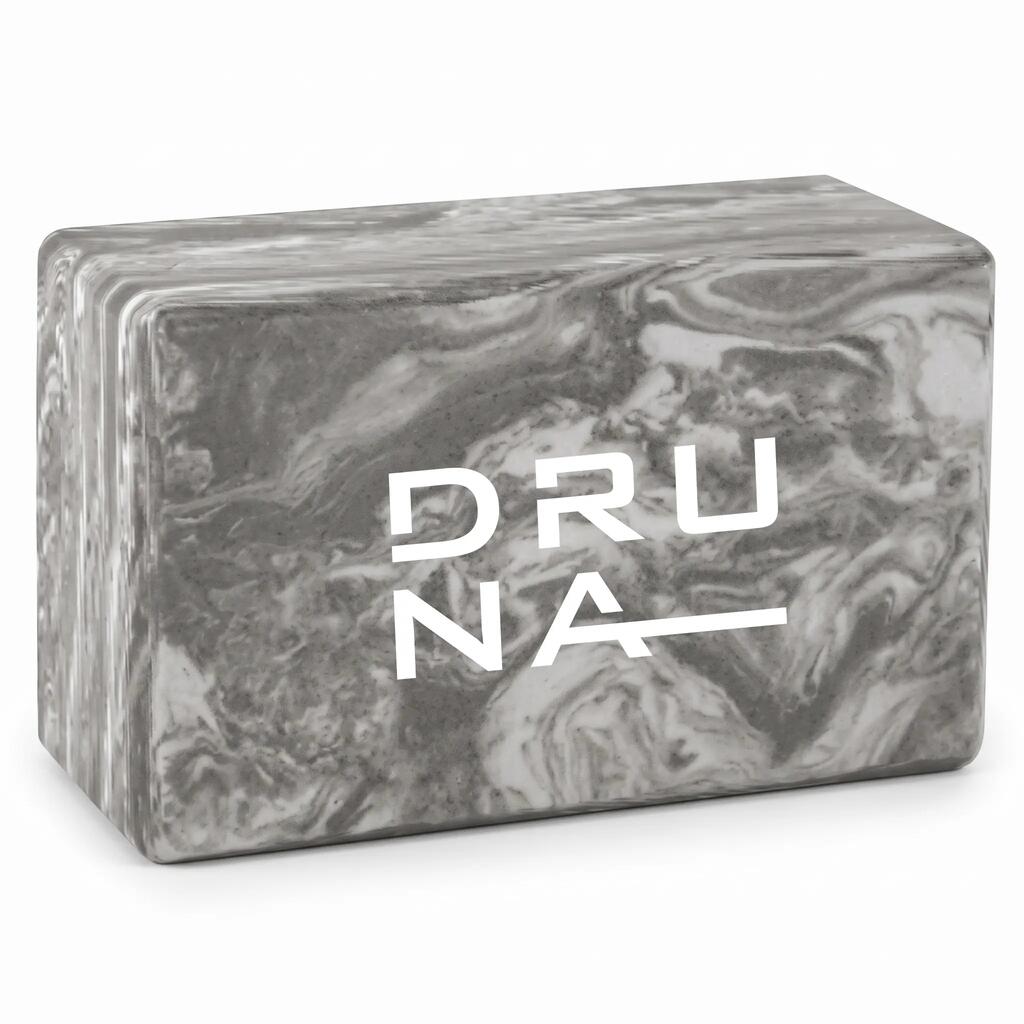 Йога Блок DRUNA 22,8x15,2x7,1 см Мрамор