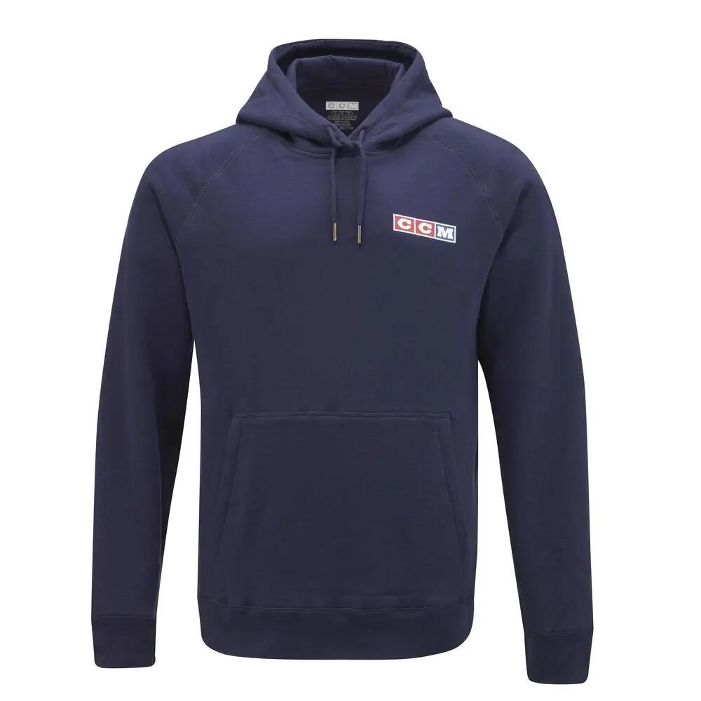Retro Born to Play porttrui met capuchon - Kinderen - Blauw 1/4