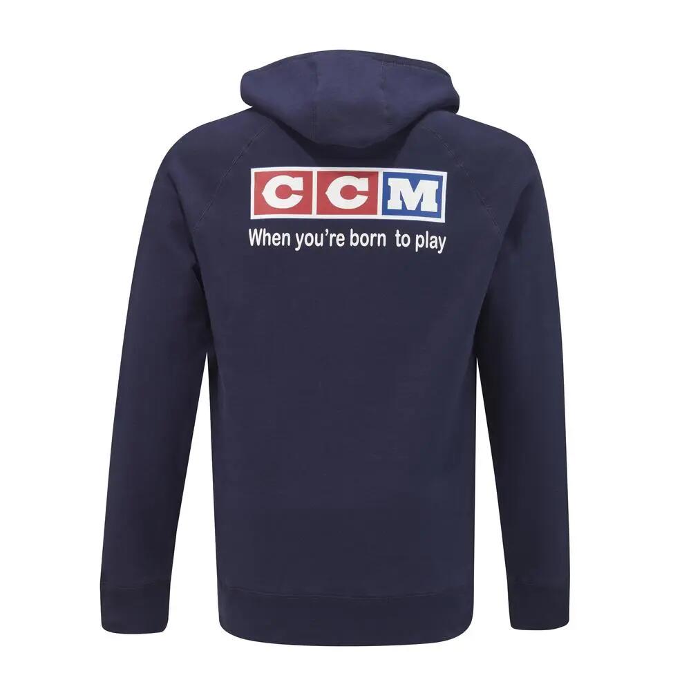 Retro Born to Play porttrui met capuchon - Kinderen - Blauw 2/4