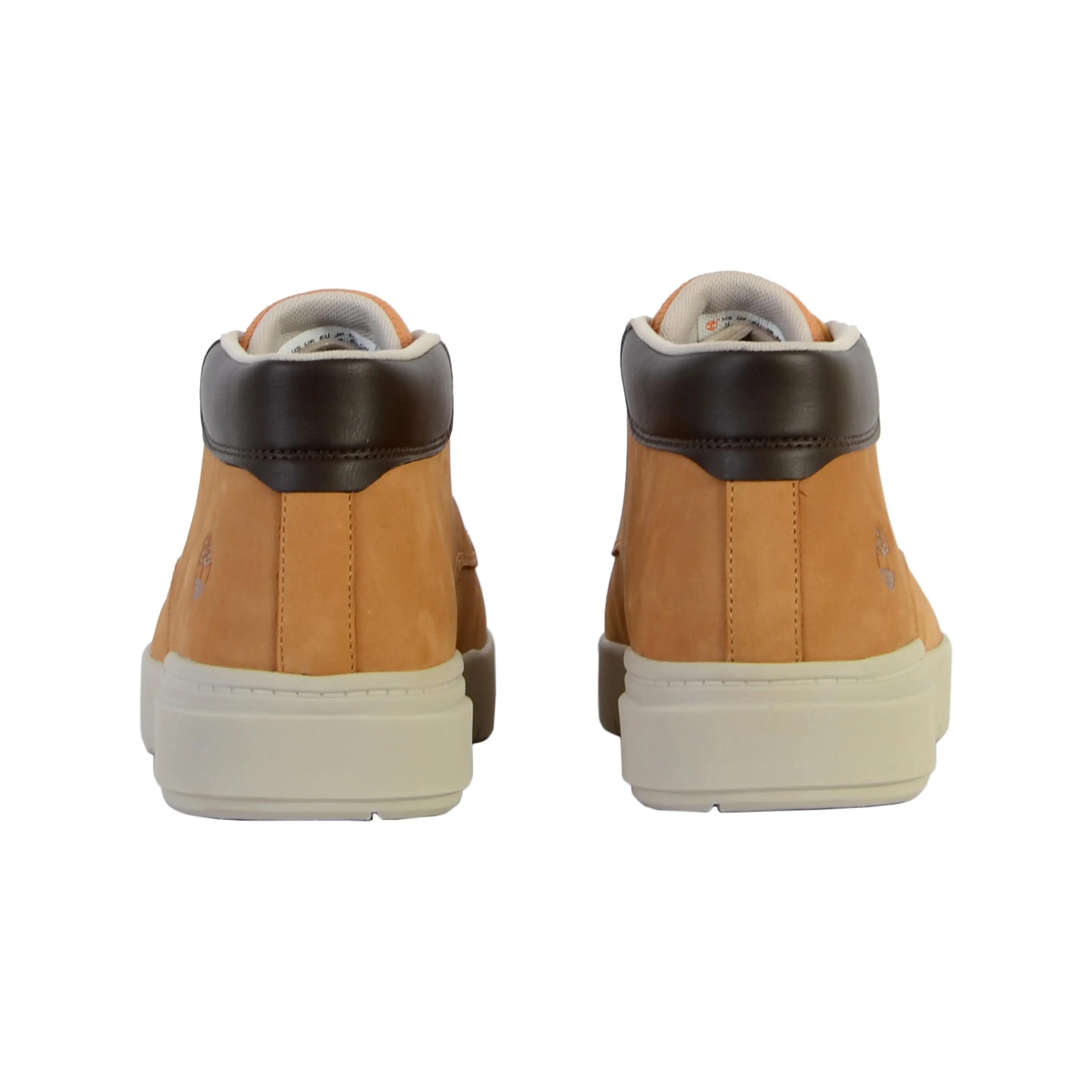 Chaussures casual enfant Timberland Seby Mid Lace Sneaker Wheat Marron 4/6