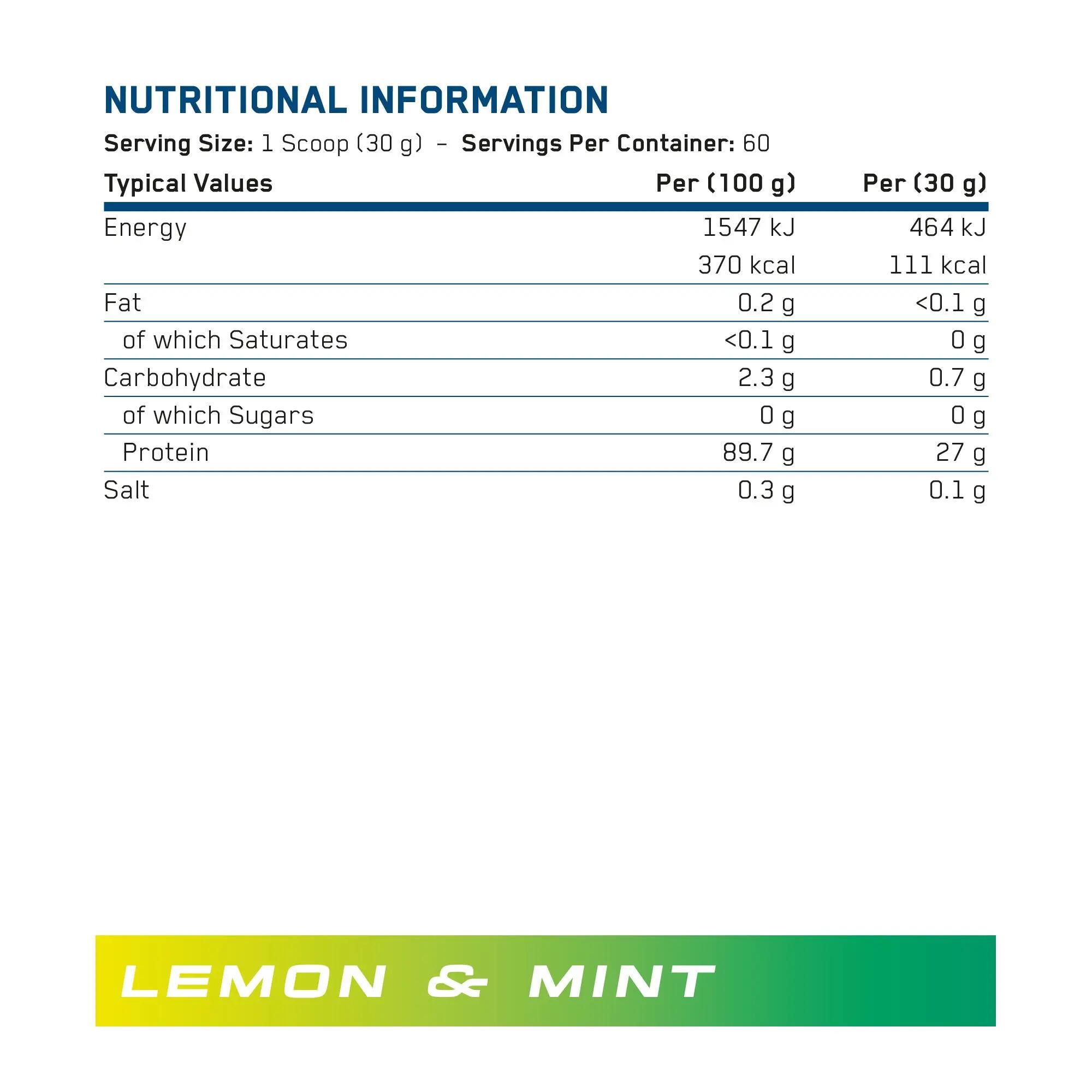 Applied Nutrition Beef-XP (1800g) Lemon & Mint - Eiweiße - Rindfleisch Protein 6/7
