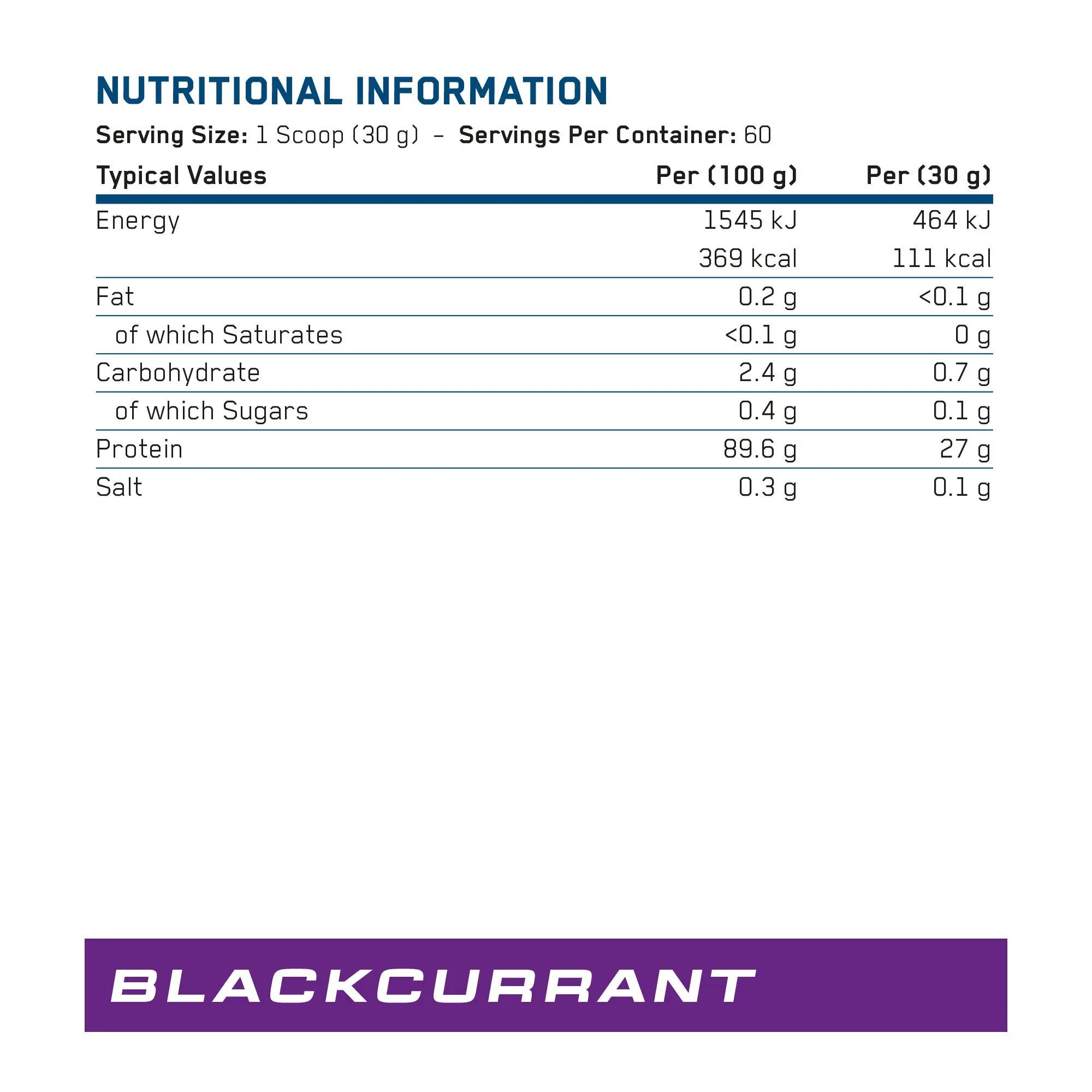 Applied Nutrition Beef-XP (1800g) Millions Blackcurrant - Eiwitten - Rund-eiwit 6/7