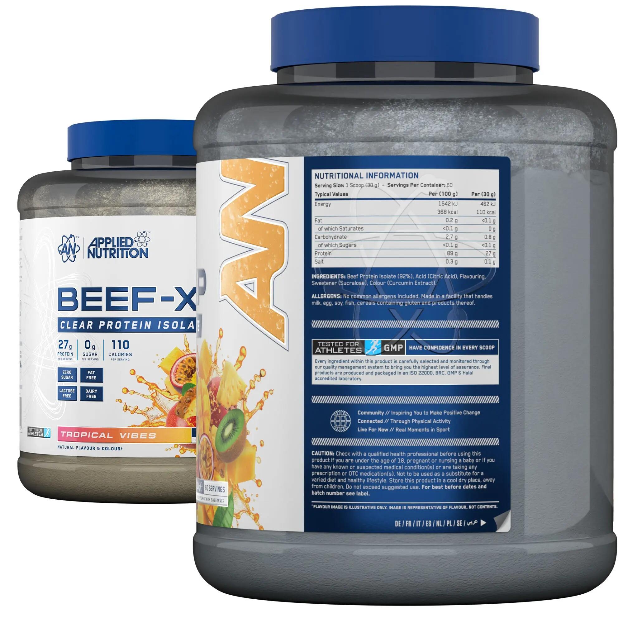 Applied Nutrition Beef-XP (1800g) Tropical Vibes - Eiwitten - Rund-eiwit 7/7