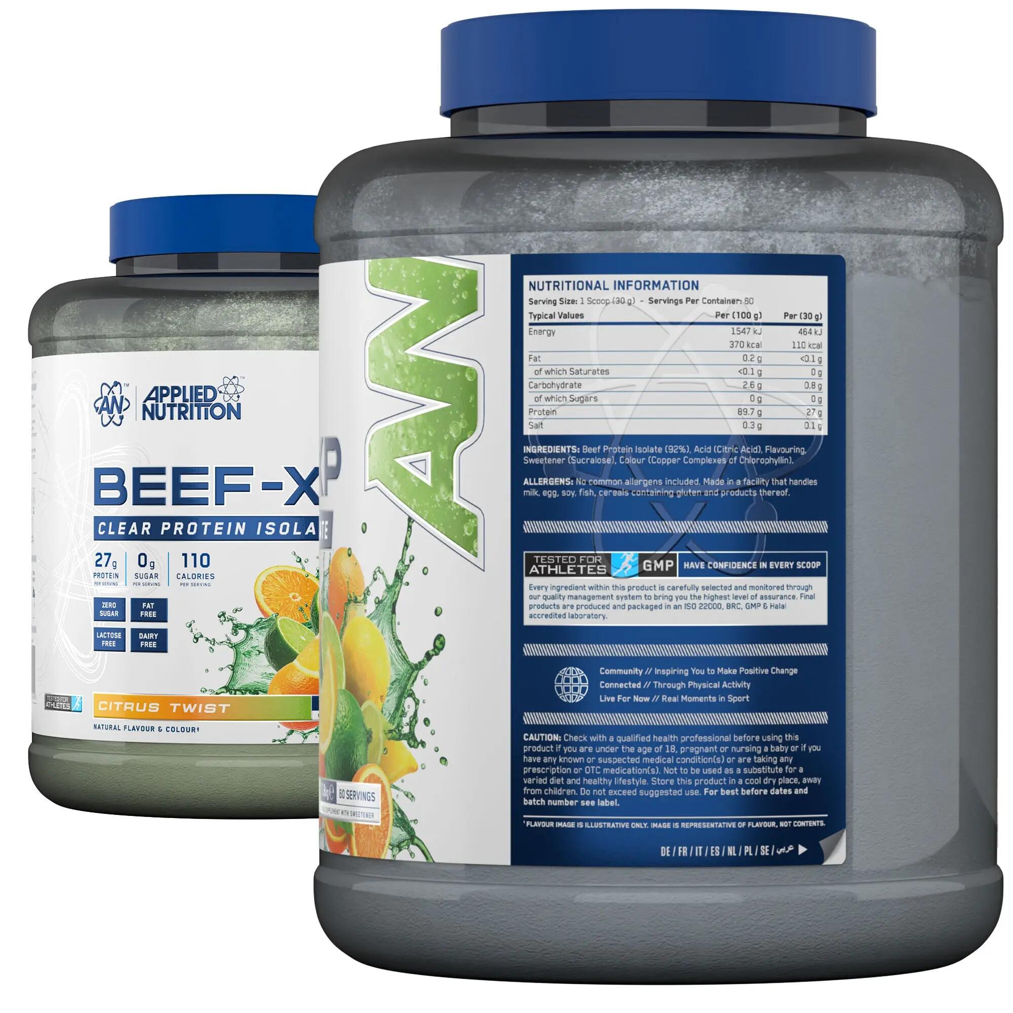 Protéine de bœuf - Beef-XP Clear Beef Protein - Torsion d'Agrumes 7/7