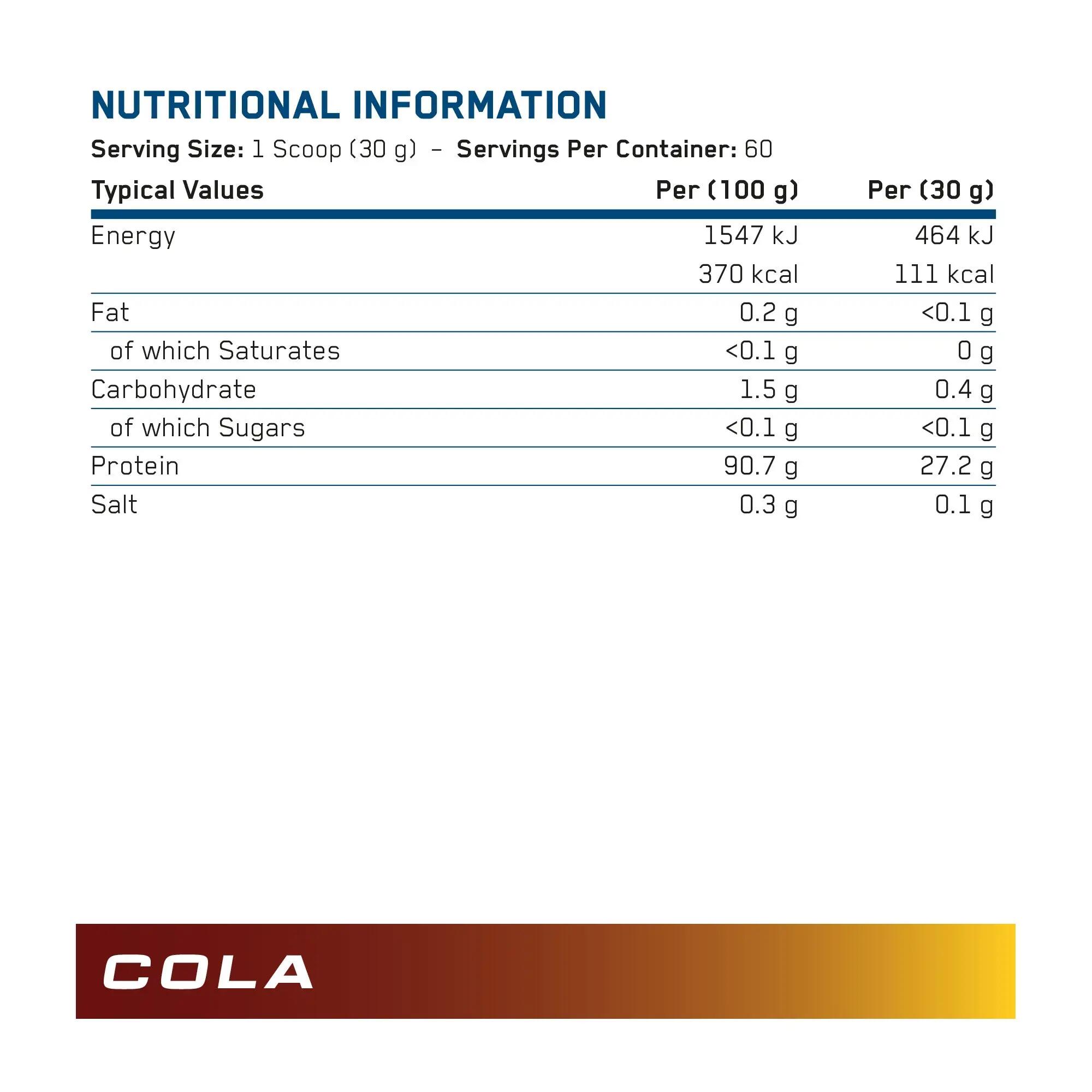 Applied Nutrition Beef-XP (1800g) Millions Cola - Eiwitten - Rund-eiwit 6/7