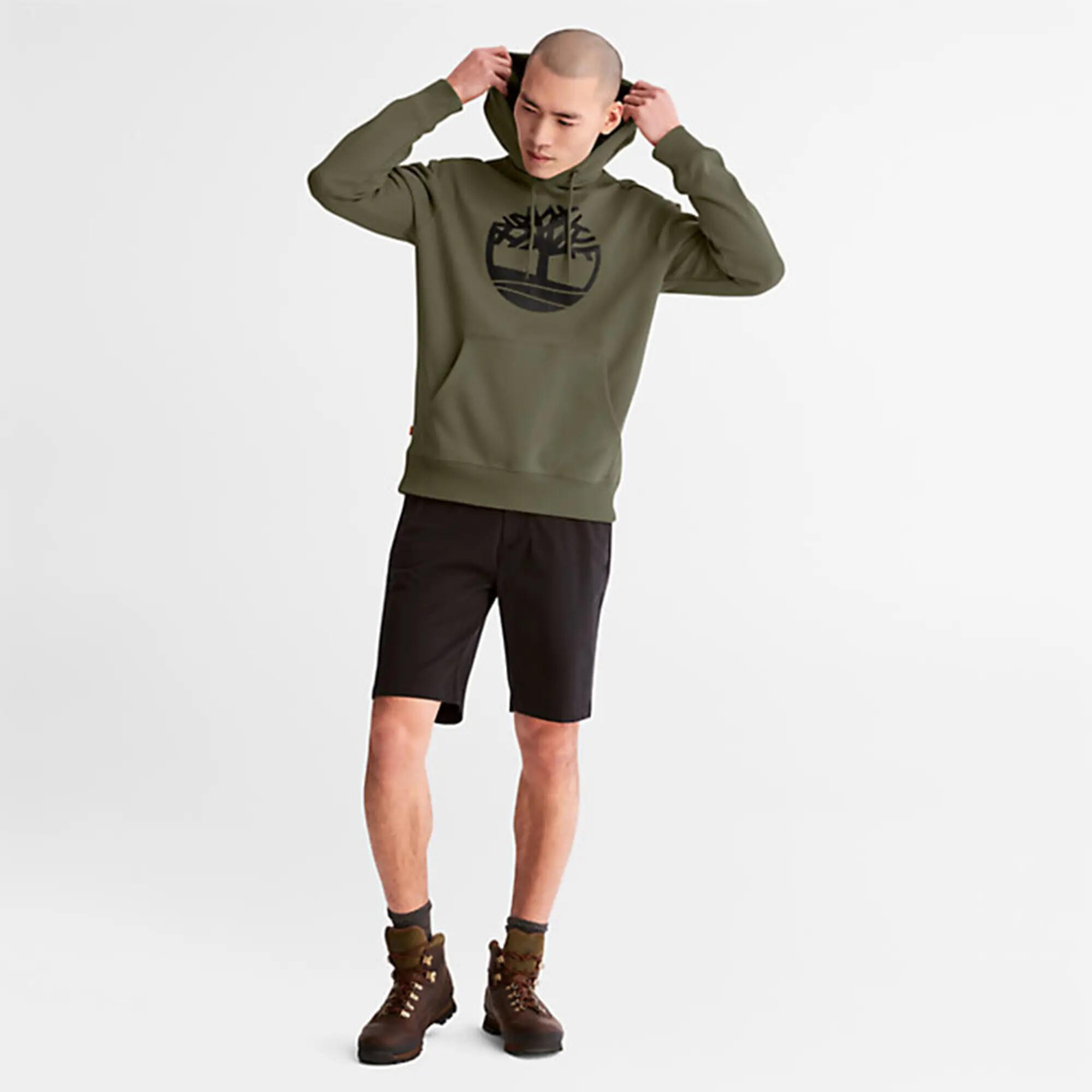 Timberland Sudadera Con Capucha Logotipo De Timberland Verde 6/6