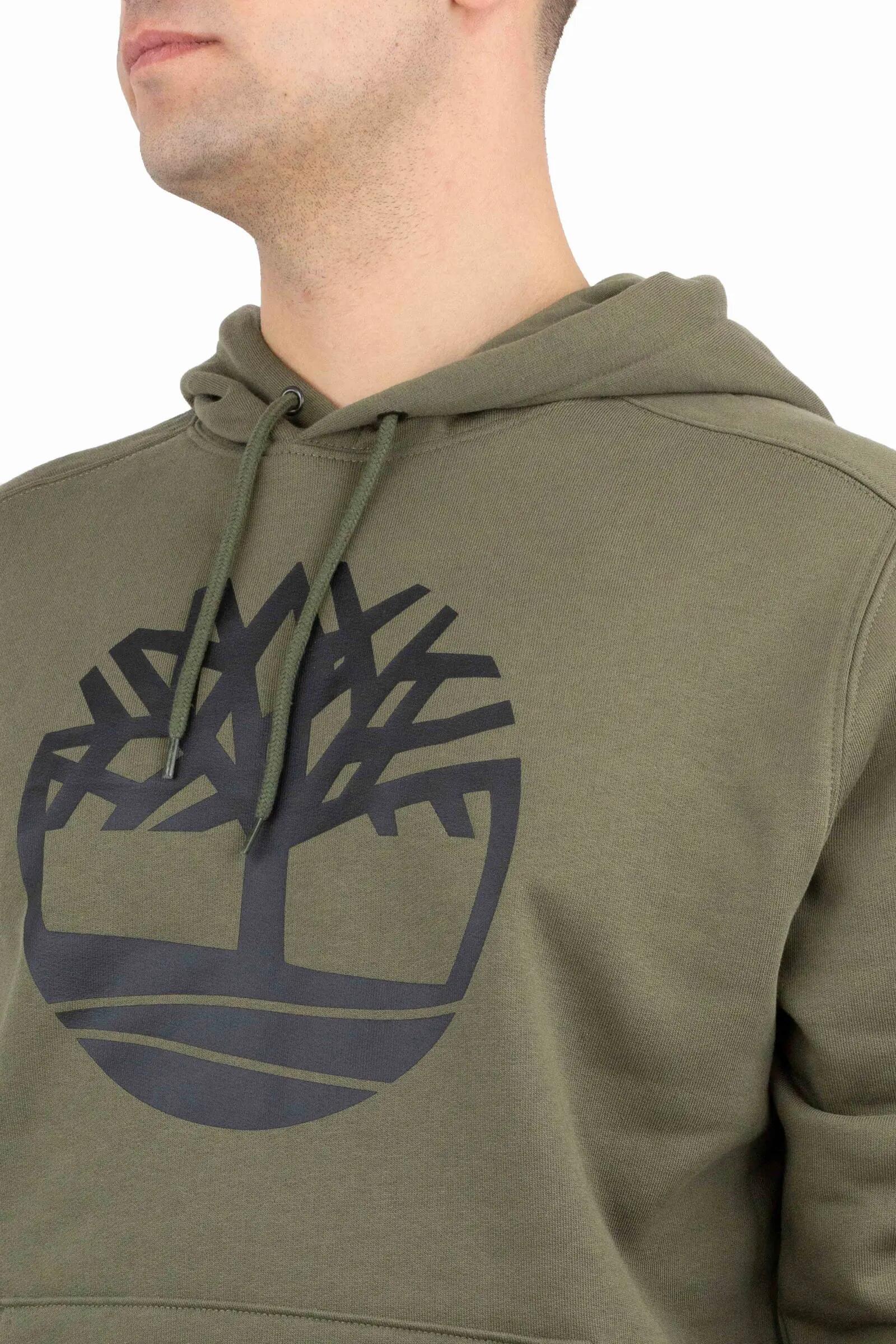 Timberland Sudadera Con Capucha Logotipo De Timberland Verde 4/6