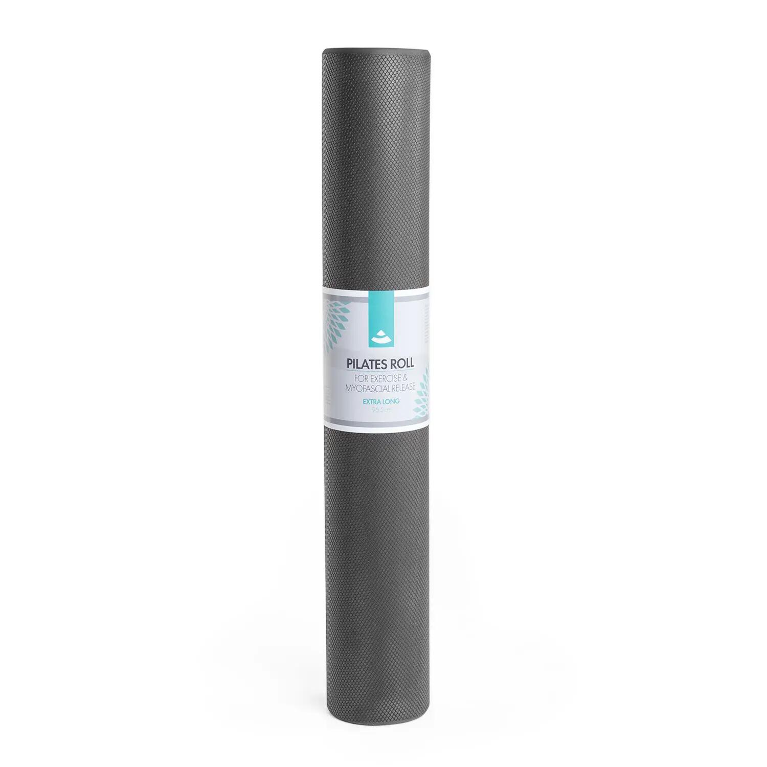 Rouleau de Pilates XL extra-long, anthracite 2/4