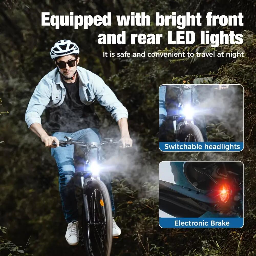 Bicicletta elettrica iScooter EB3, motore da 250 W, batteria da 36 V 10,4 Ah. 6/7
