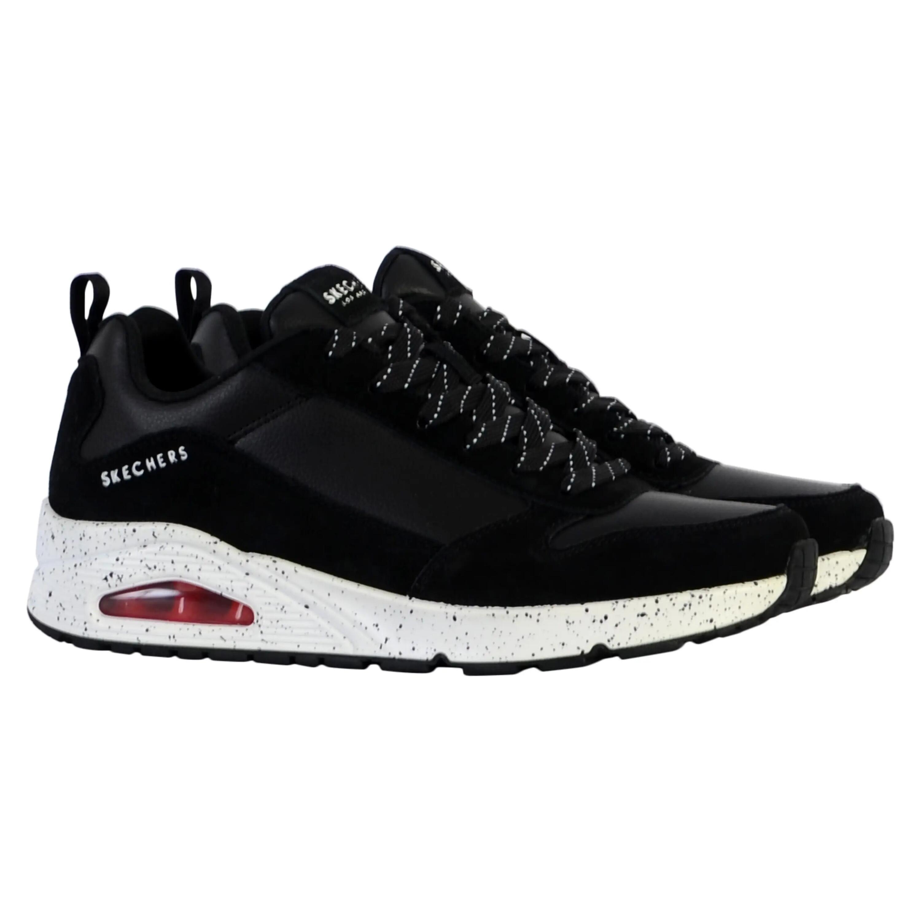 Basket Cuir Skechers Uno Draw 2 - Homme 3/5