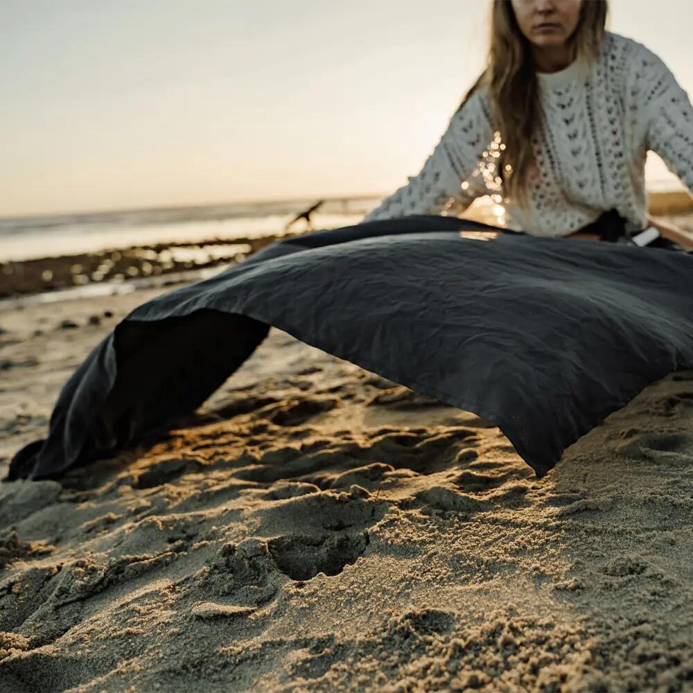 Matador NanoDry Packable Beach Towel Charcoal 3/3
