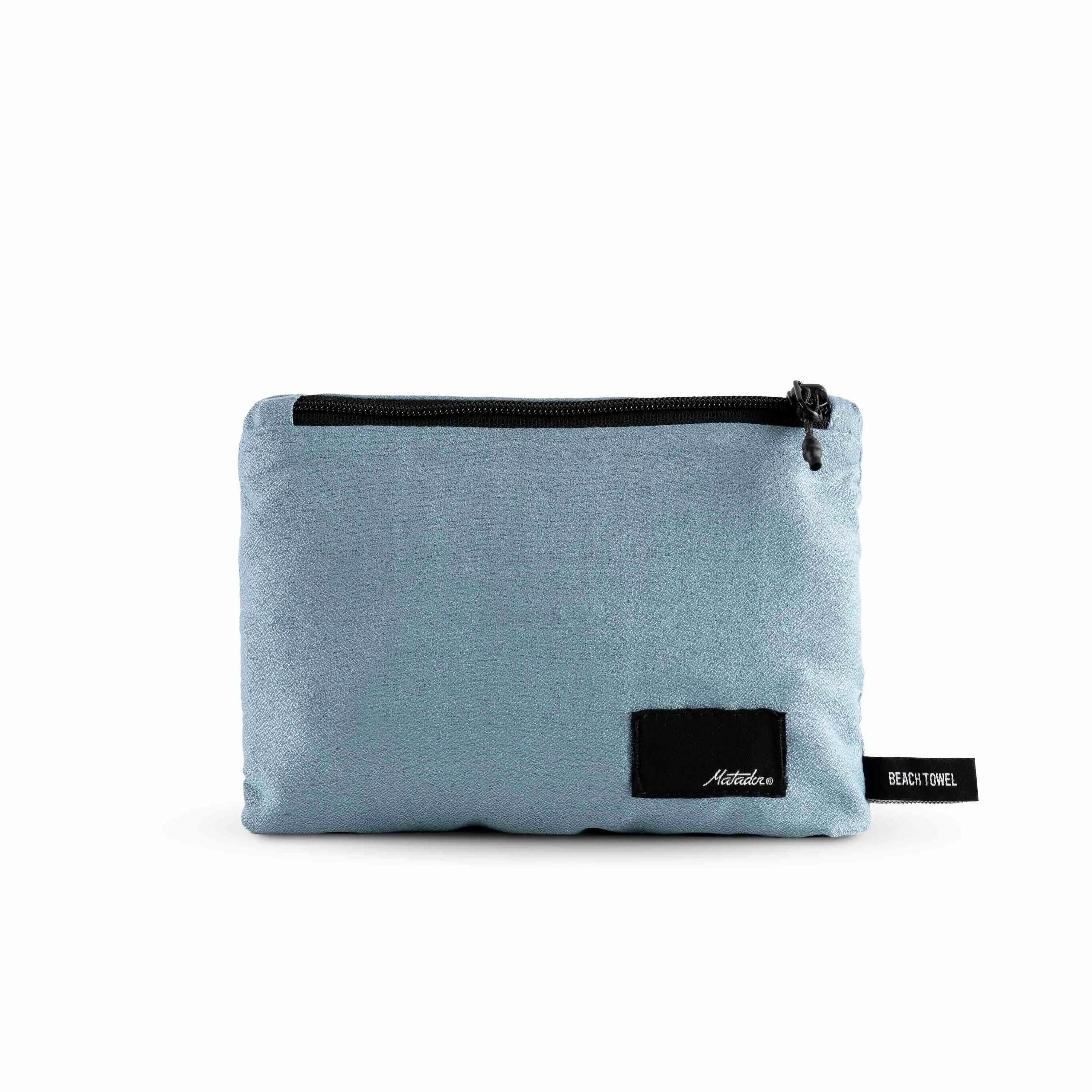 Matador NanoDry Packable Beach Towel - Slate Blue 2/3