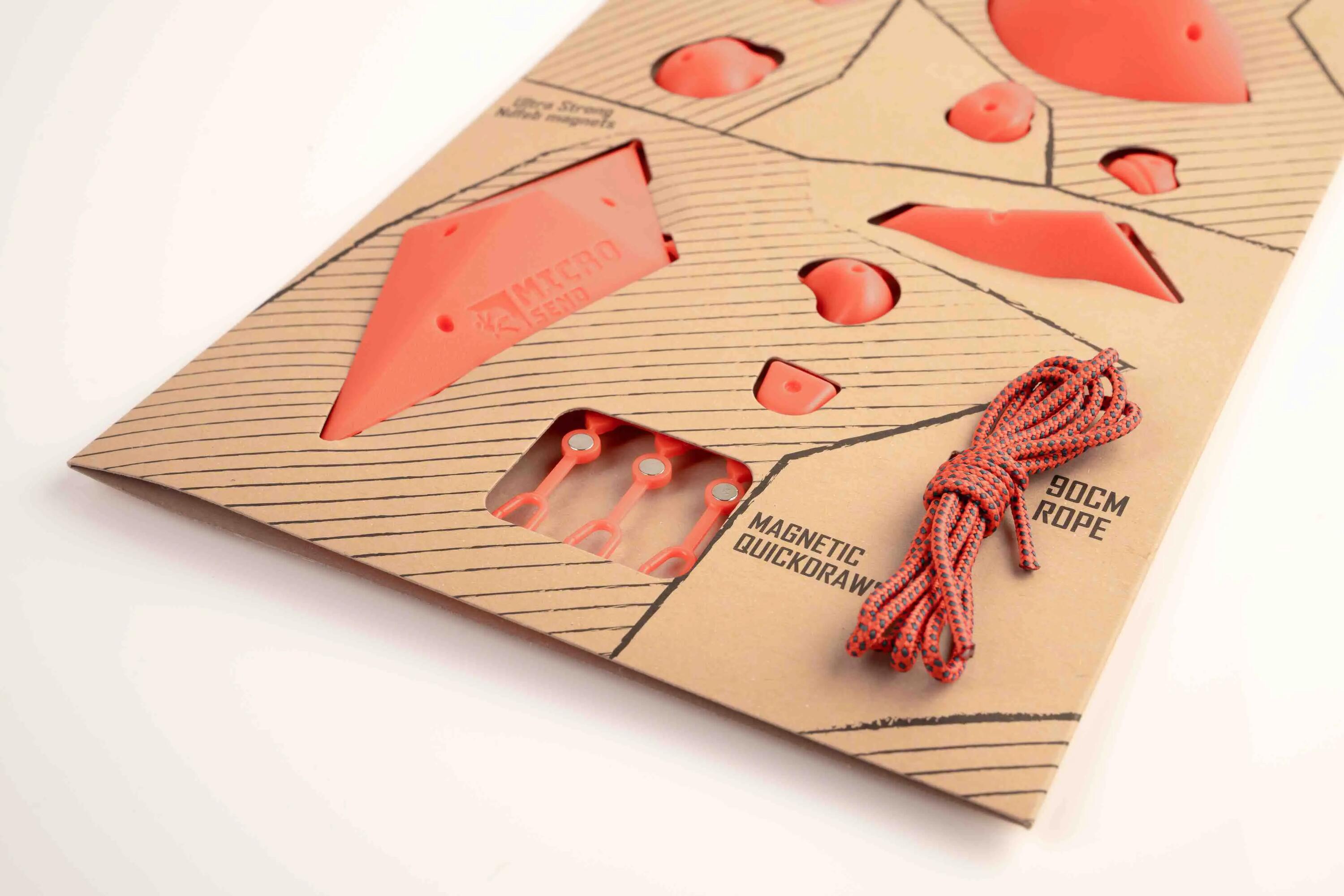 Matador MicroSend magnetisches Mini-Kletterset orange 3/7