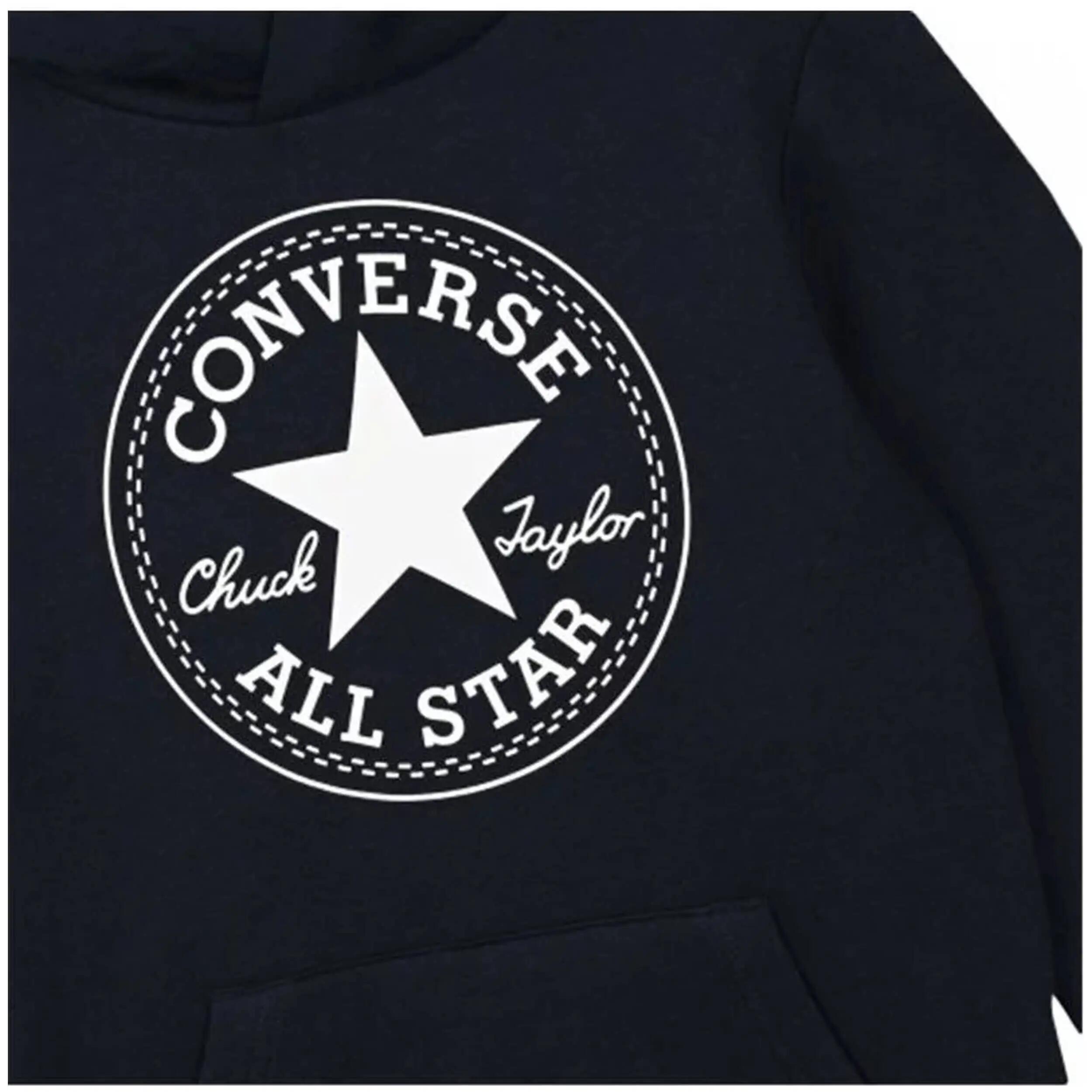 Felpa ragazzo converse chuck taylor - blu 3/3