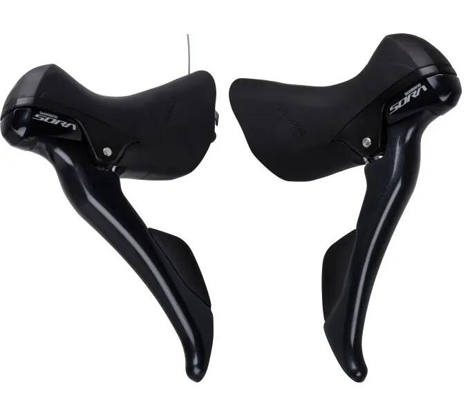 Shifter Set With Brake Levers 3 X 9 Vitesses Sora St-R3000 - Noir 2/3