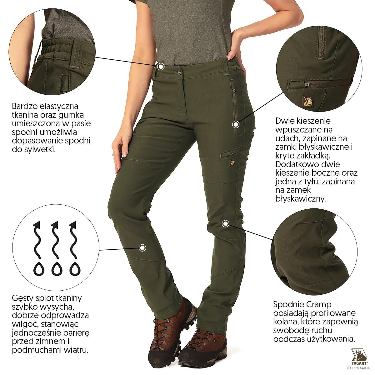 Damen Jagdhose Tagart Cramp lady geräumige Taschen 4/6