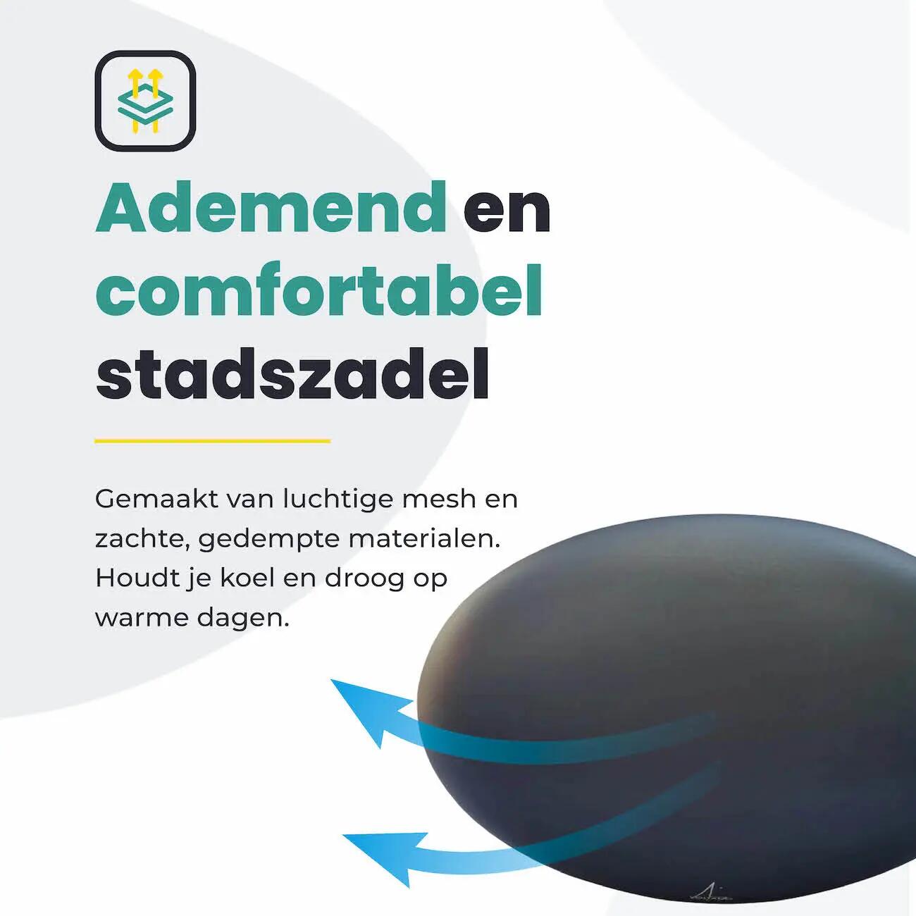 Voltano Rokzadel / Fietszadel - Rok - Zwart 3/7