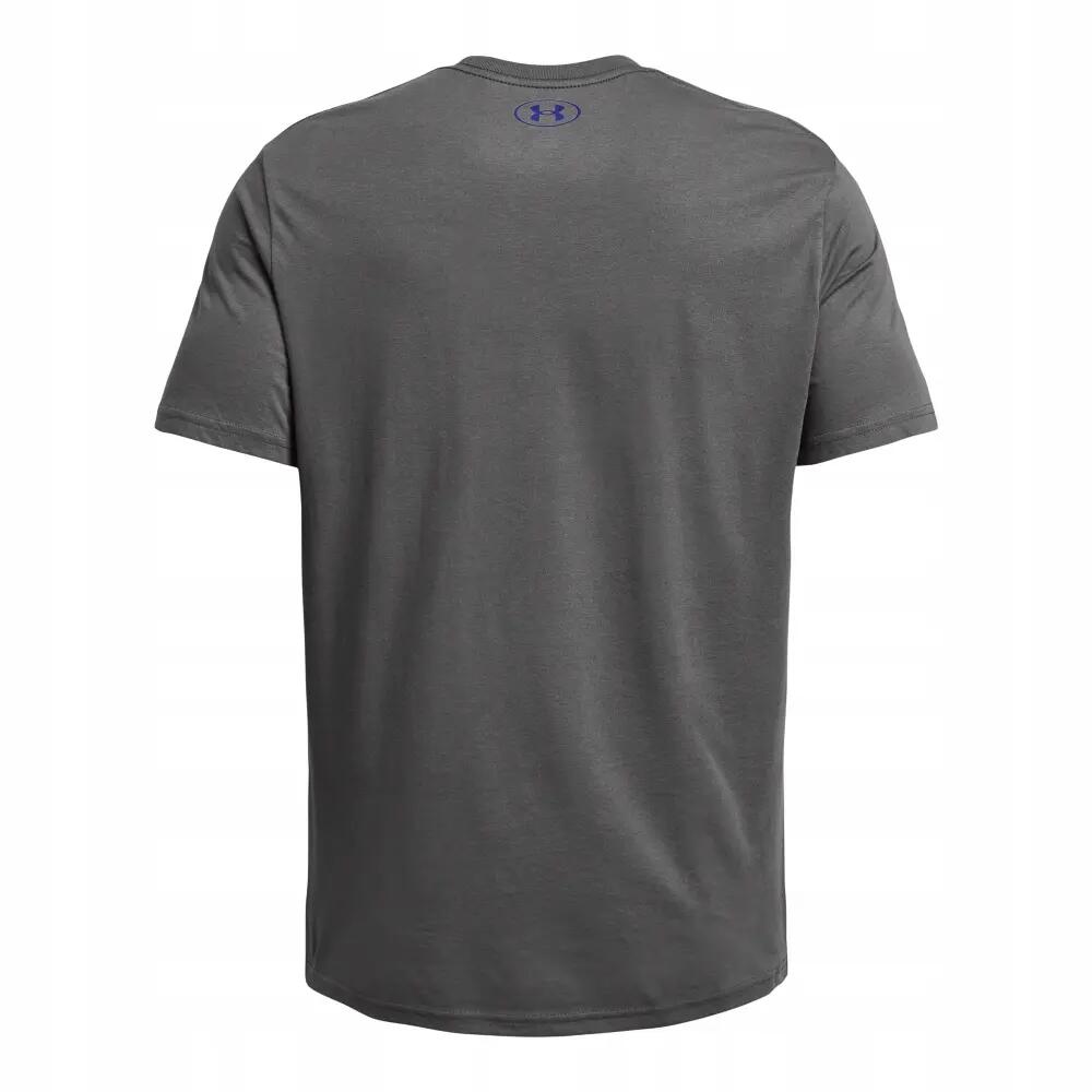 T-shirt de manga curta Under Armour Foundation Update para homem, em cinzento 5/6