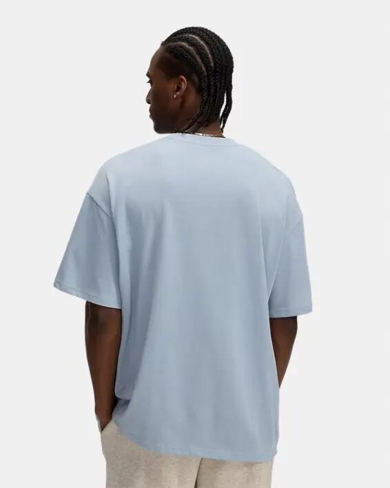 T-SHIRT MĘSKI OVERSIZE UNDER ARMOUR M HW VARSITY 2/4