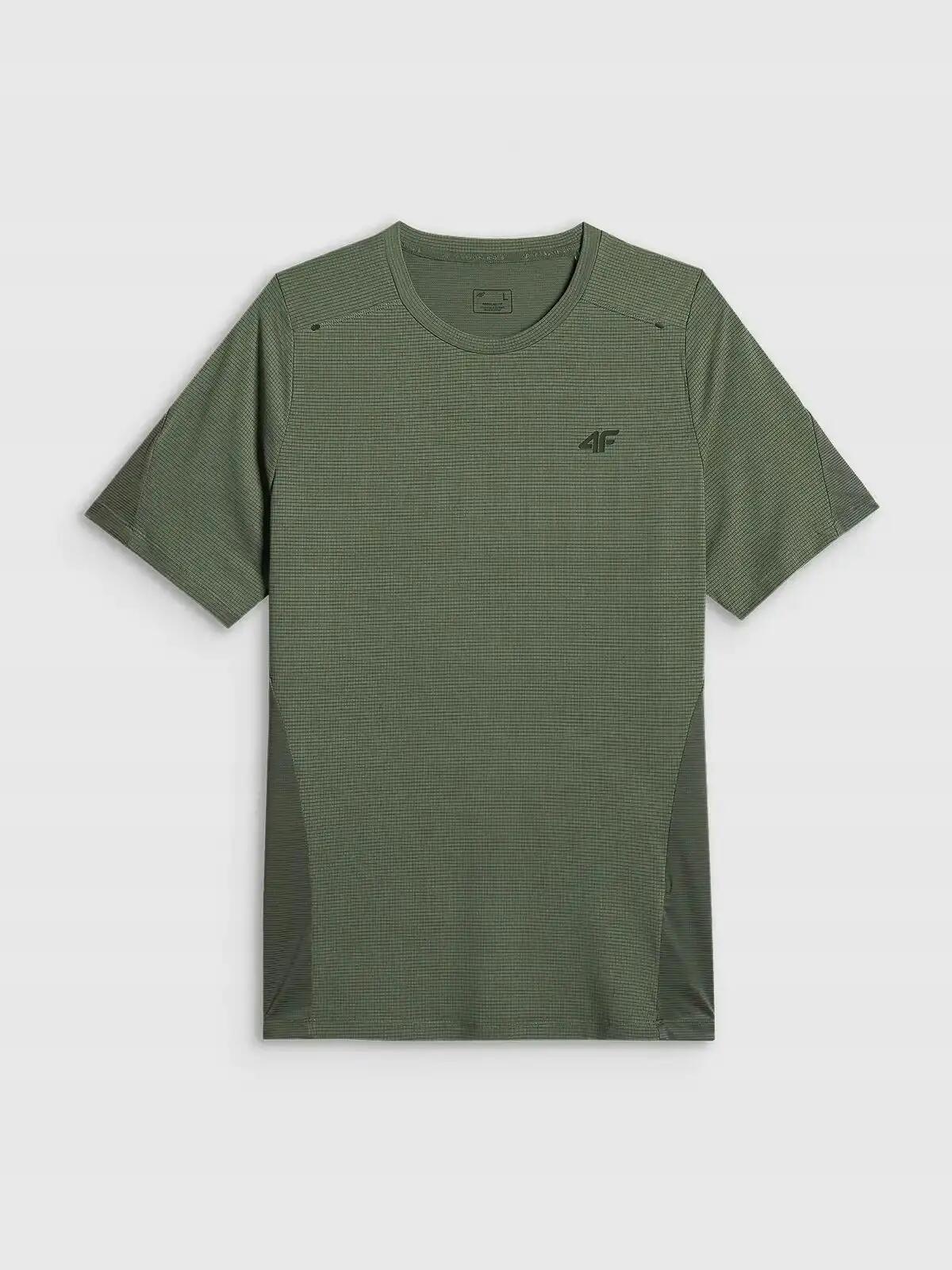 KOSZULKA ROWEROWA 4F T-SHIRT MĘSKI TRENINGOWY SZYBKOSCHNĄCY 8/10