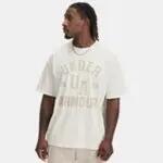 T-SHIRT MĘSKI OVERSIZE UNDER ARMOUR M HW VARSITY 4/4