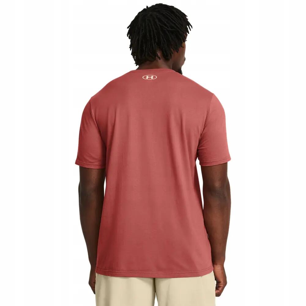 Maglia a maniche corte Under armour modello 1382915-611 per unisex 3/6