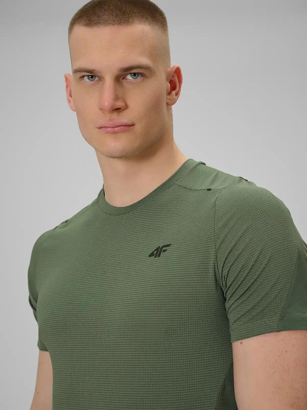 KOSZULKA ROWEROWA 4F T-SHIRT MĘSKI TRENINGOWY SZYBKOSCHNĄCY 6/10