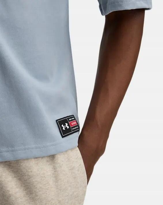 T-SHIRT MĘSKI OVERSIZE UNDER ARMOUR M HW VARSITY 3/4