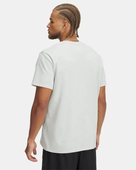 Mens Performance Heavyweight Gym TShirt (White) 2/4
