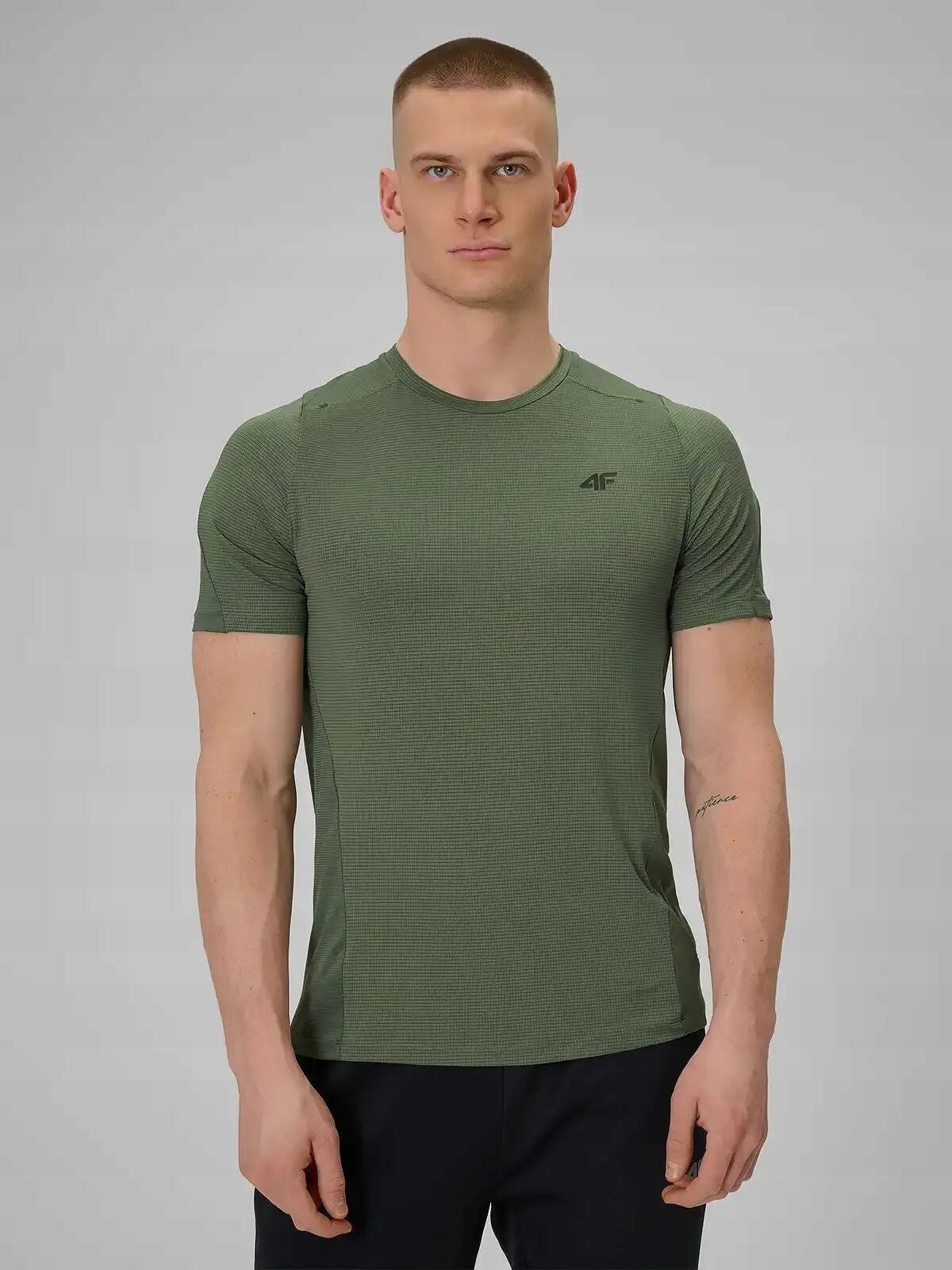 KOSZULKA ROWEROWA 4F T-SHIRT MĘSKI TRENINGOWY SZYBKOSCHNĄCY 3/10