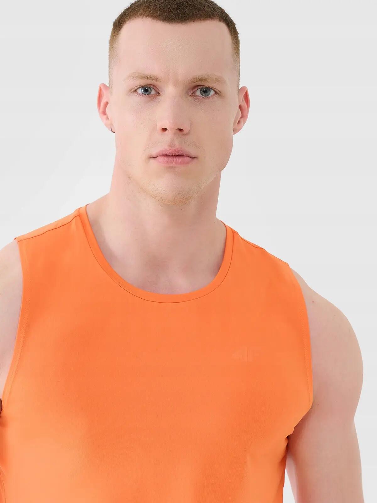 T-SHIRT MĘSKI 4F KOSZULKA TOP TANK SZYBKOSCHNĄCA 4/8
