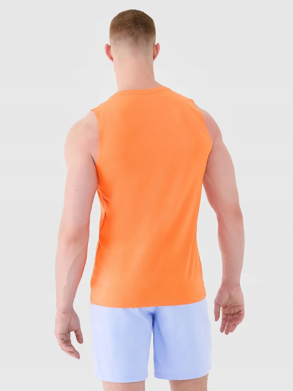 T-SHIRT MĘSKI 4F KOSZULKA TOP TANK SZYBKOSCHNĄCA 2/8