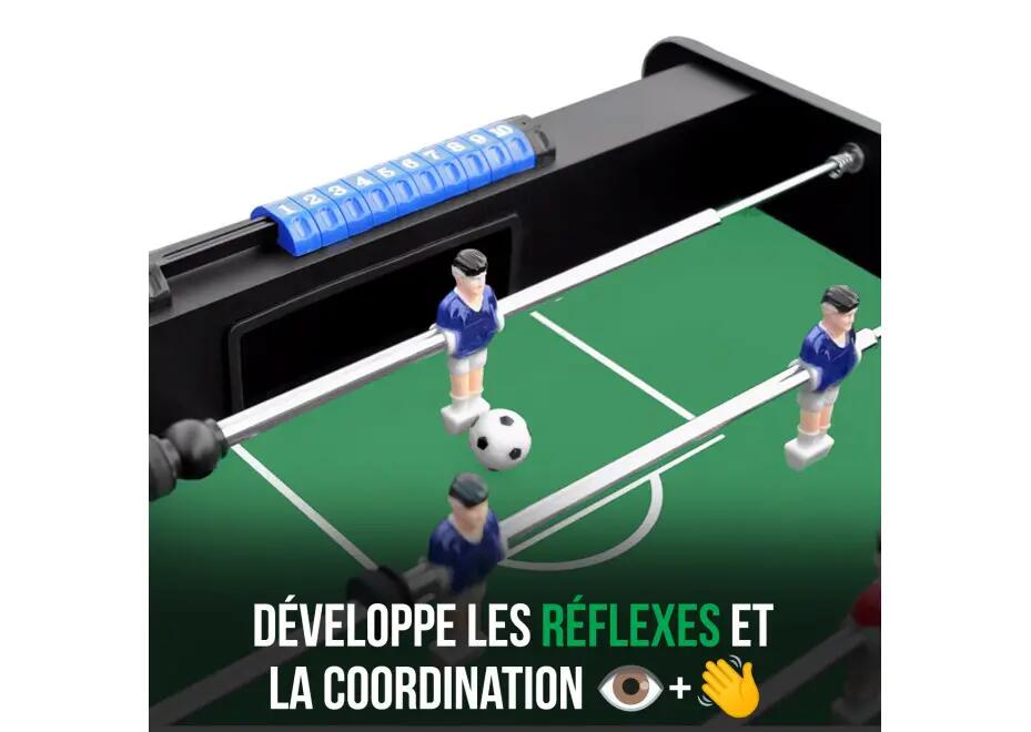 Baby foot Zizou pliable noir 7/7