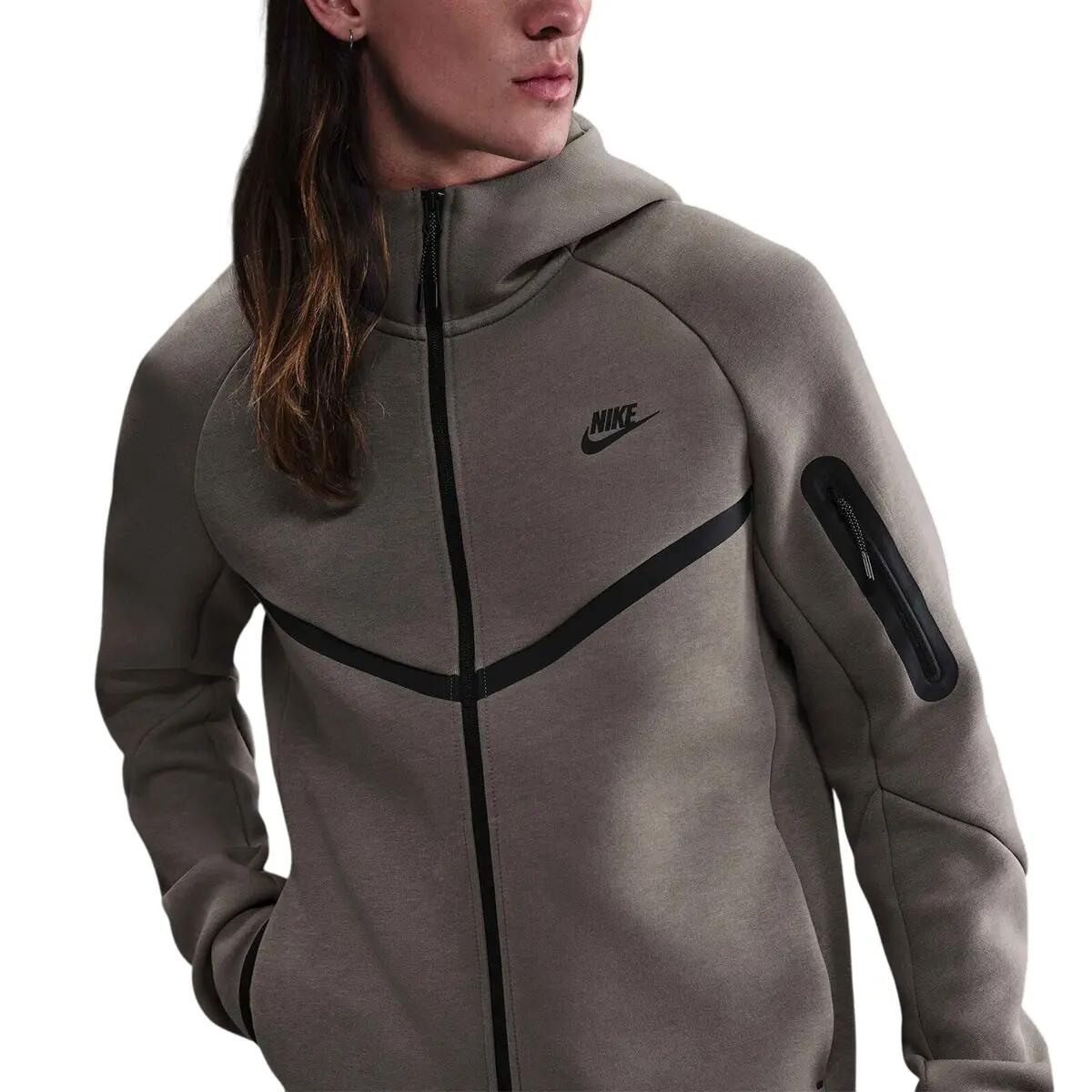 Felpa Uomo Nike Tech Fleece con Cappuccio e Zip Intera 2/6