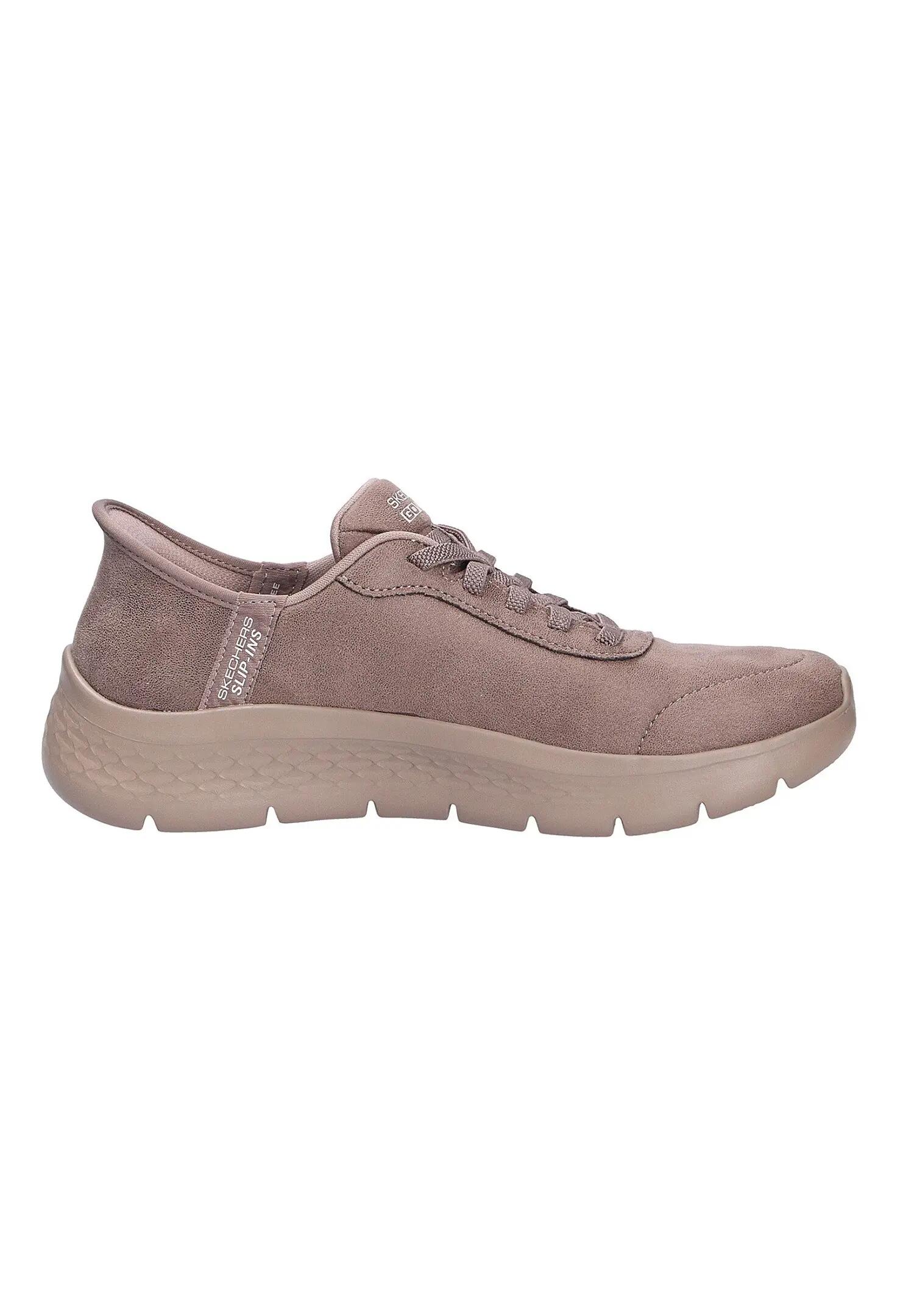 Scarpe Da Ginnastica Skechers Modello Go Walk Flex - Mali Slip-ins Colore Marron 3/6
