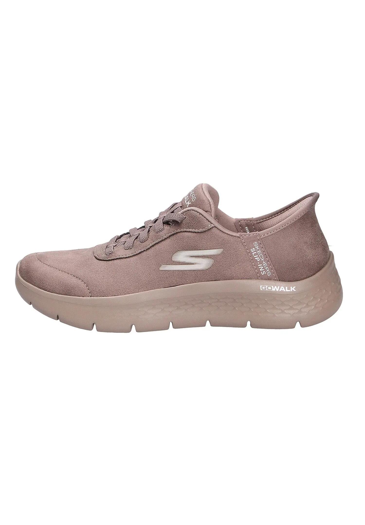 Skechers Damen GO WALK Flex Mali Slip Ins Sneaker Brown 2/7